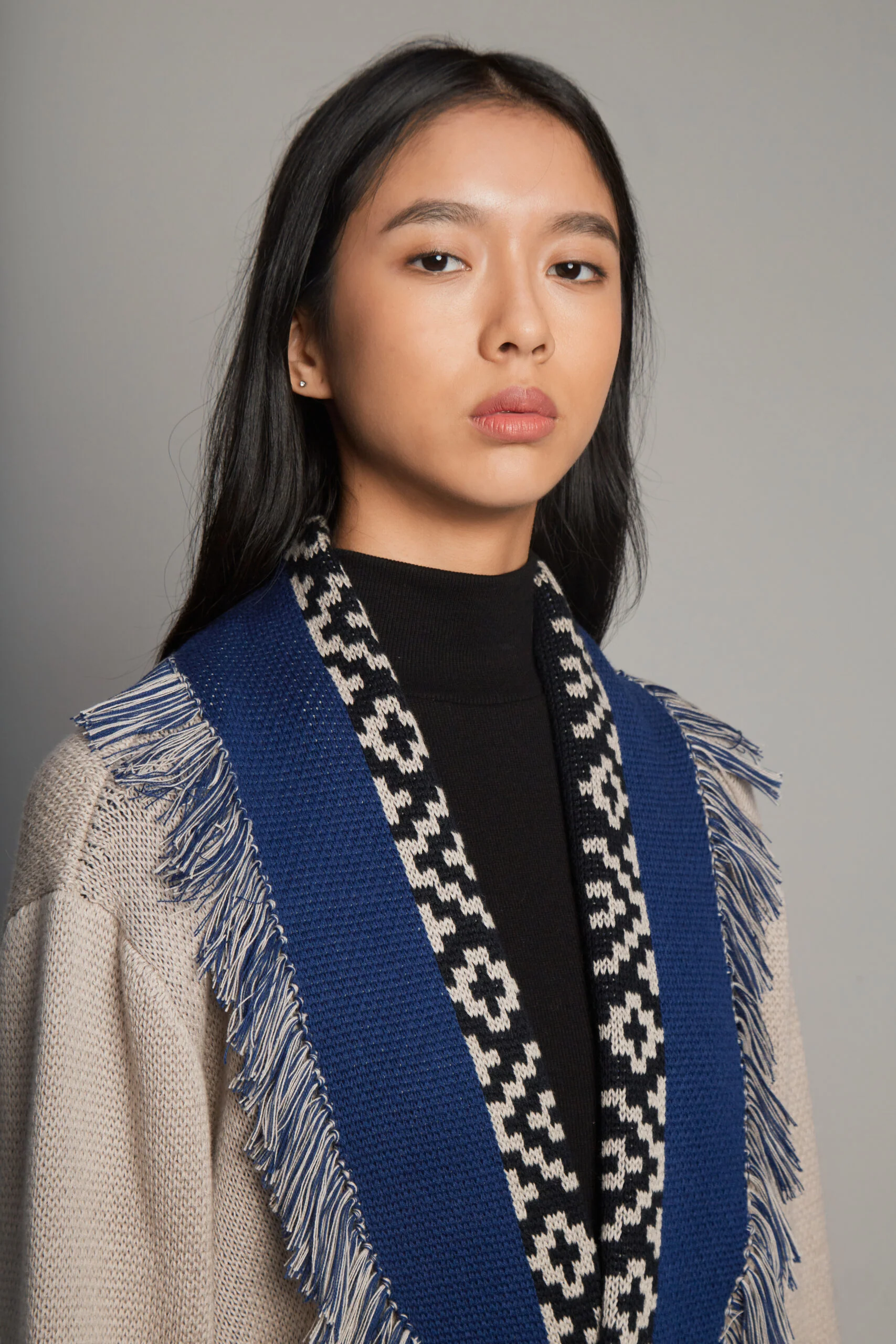 Andén Taupe Belt Cardigan - Image 11