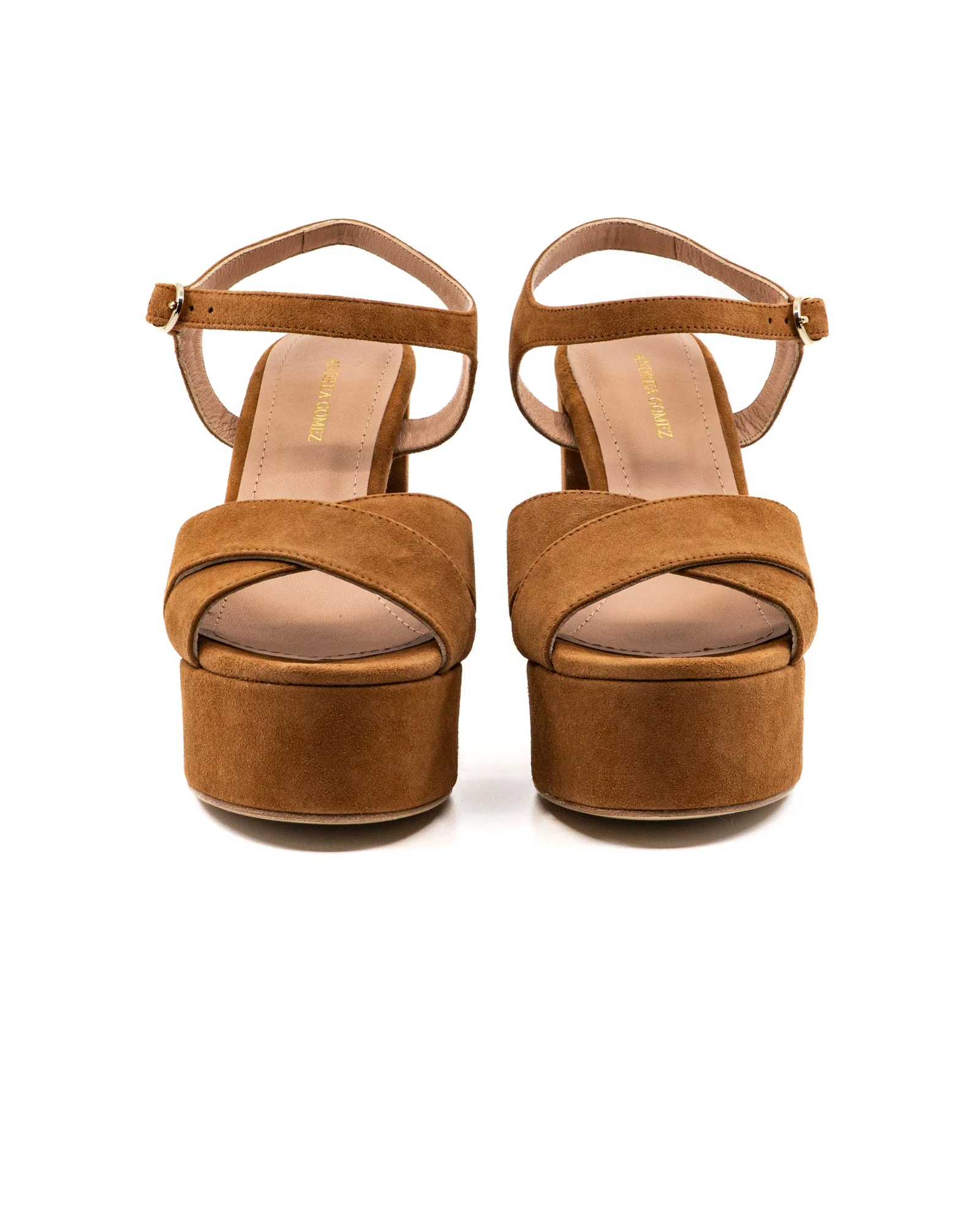 Bella Camel Suede Platform - Image 4