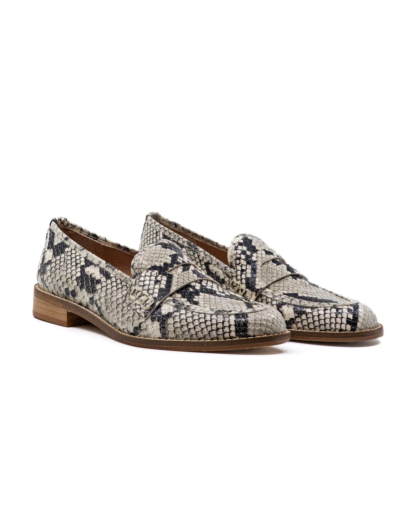 Camila Faux Python Leather Loafer - Image 4