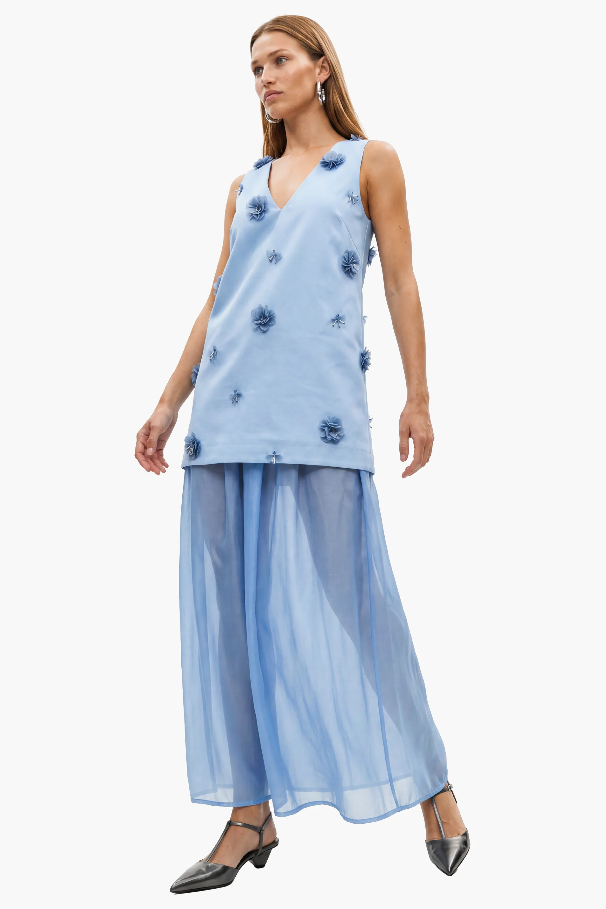 Caroline Embellished Two-Piece Dress - Image 7