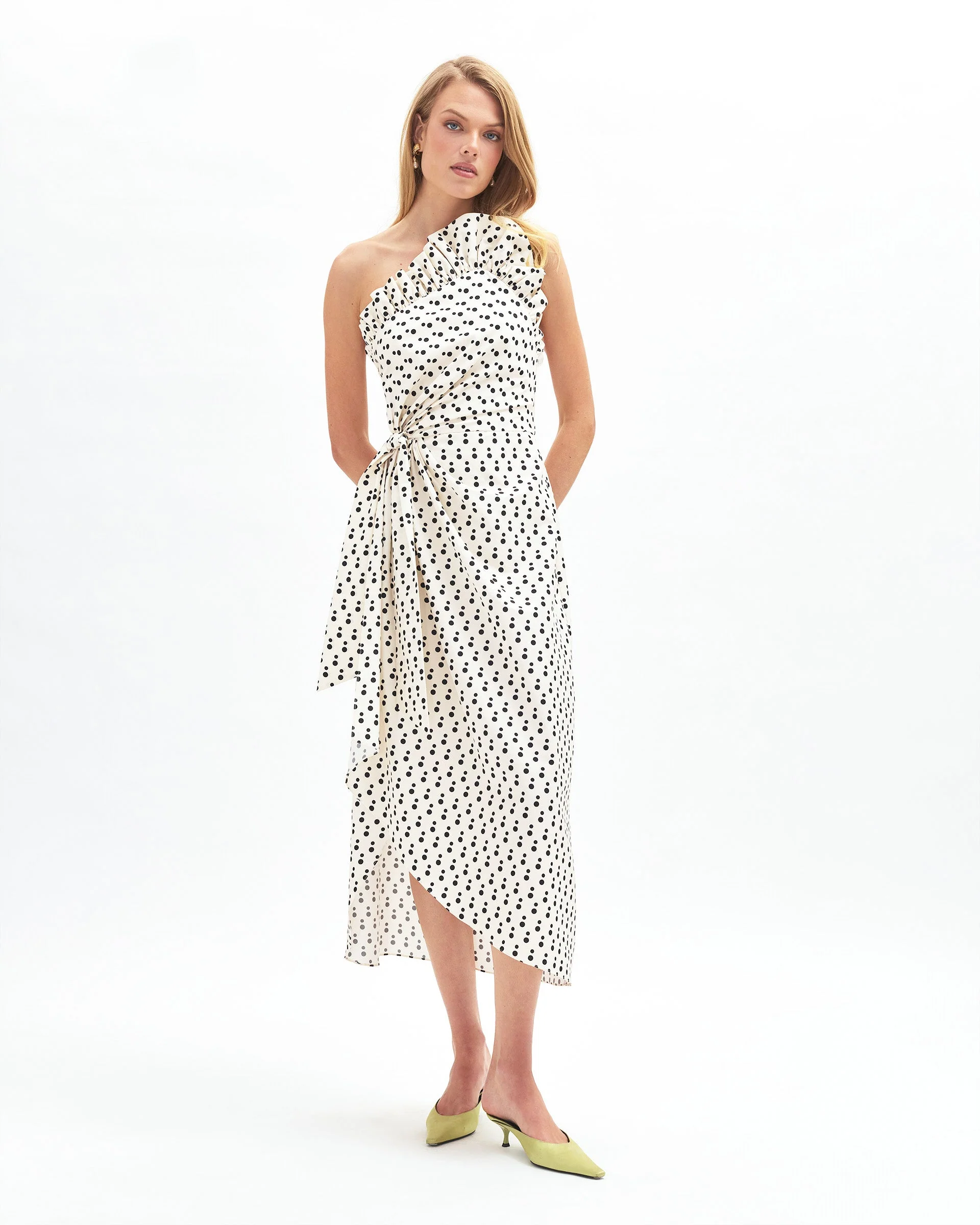 Charlotte Polka Dot Dress - Image 4