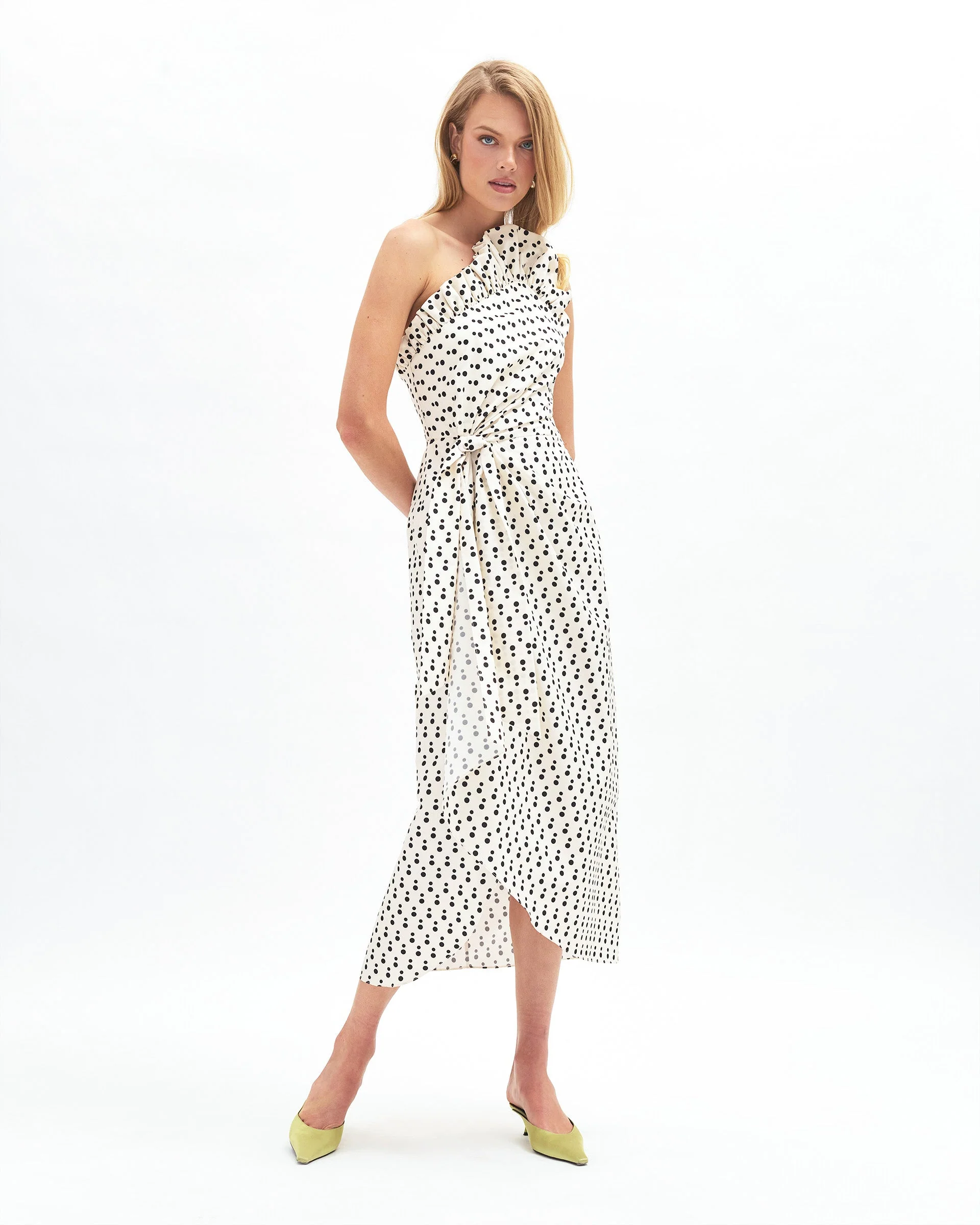 Charlotte Polka Dot Dress - Image 6