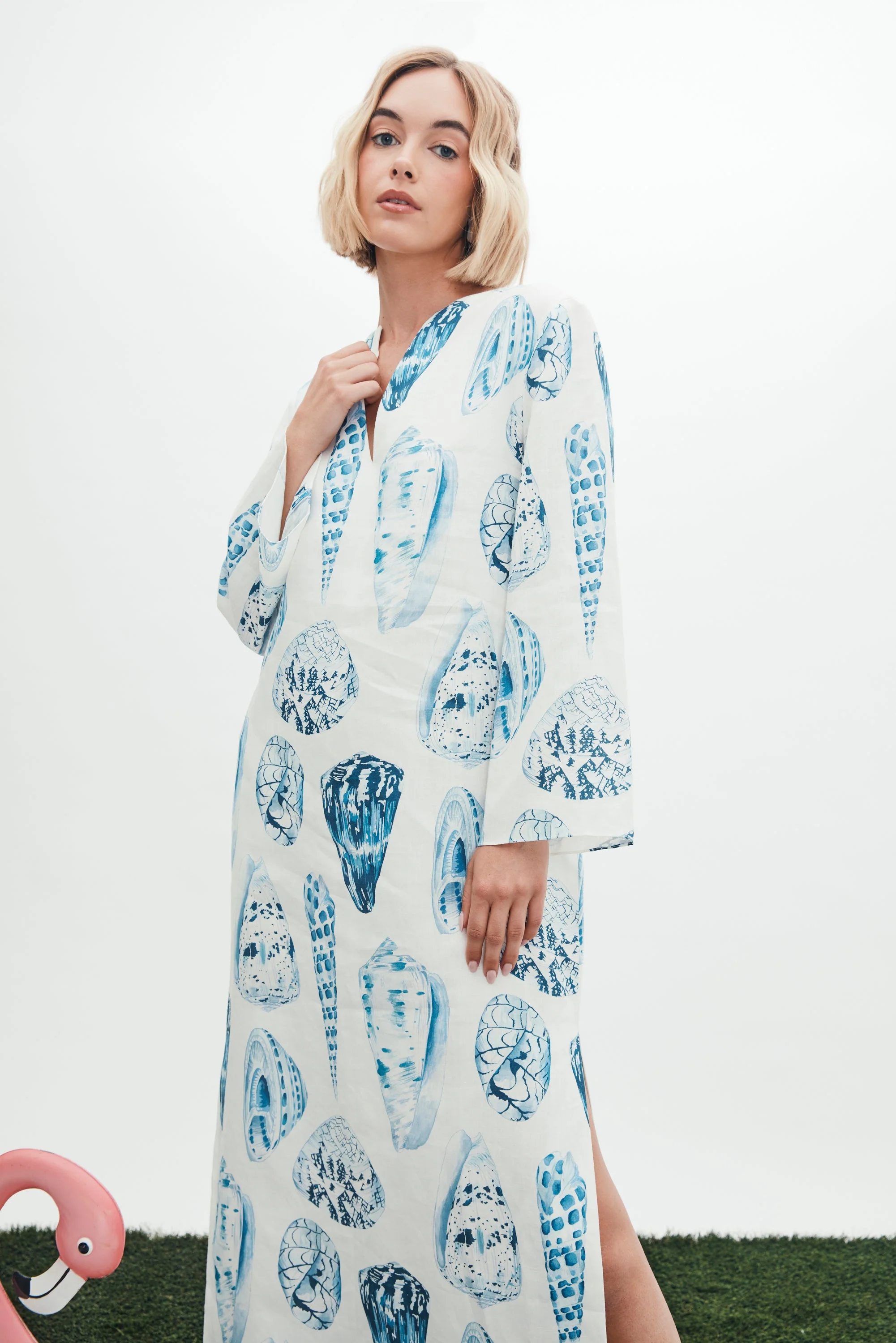 Chloe Caftan in Coquina - Image 5