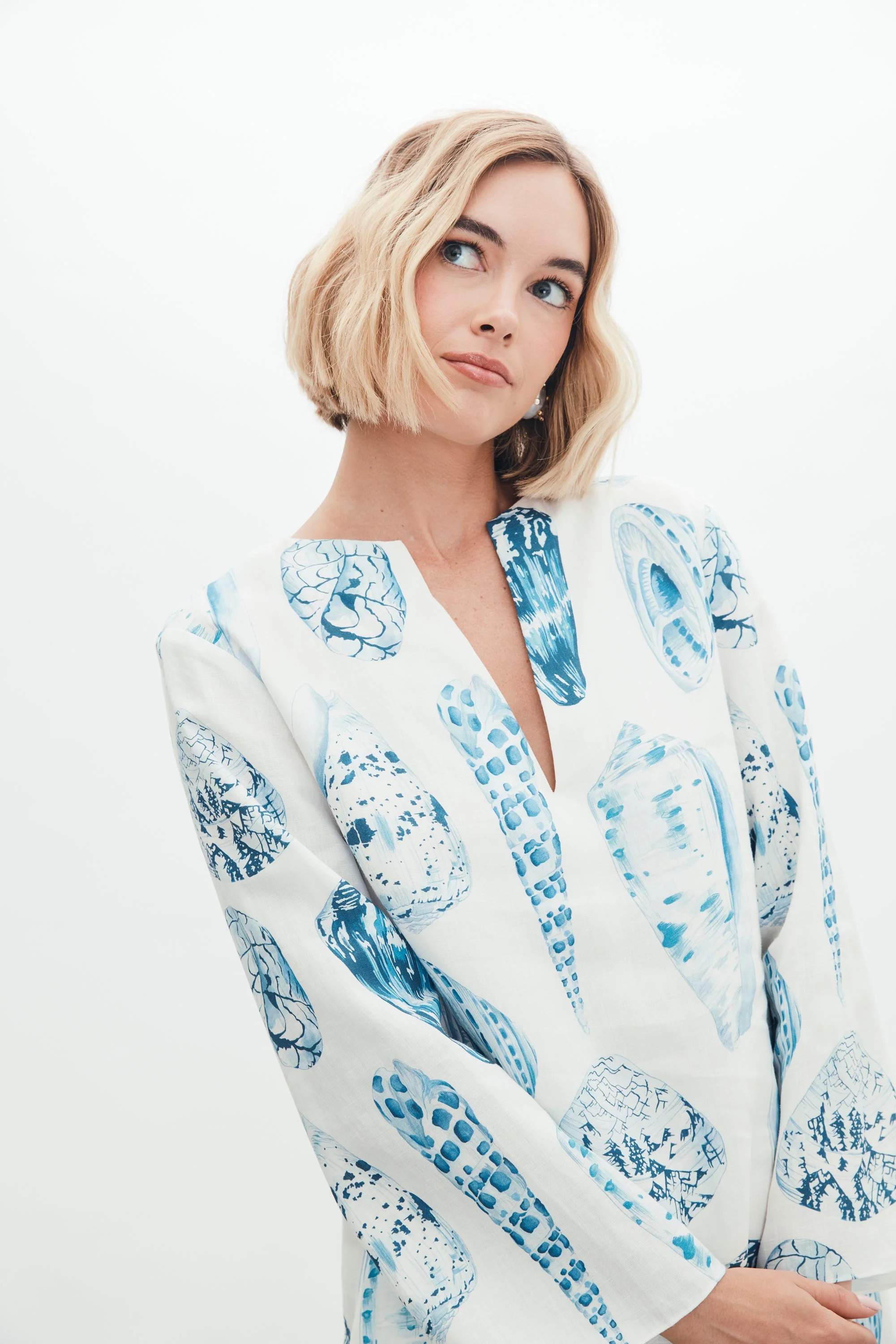 Chloe Caftan in Coquina - Image 9