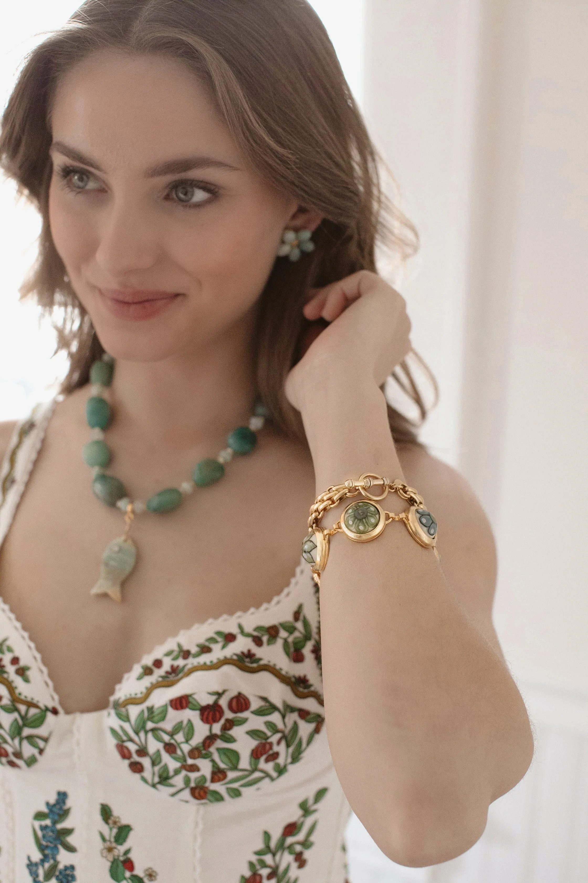 Cornflower Bubble Bracelet - Image 5