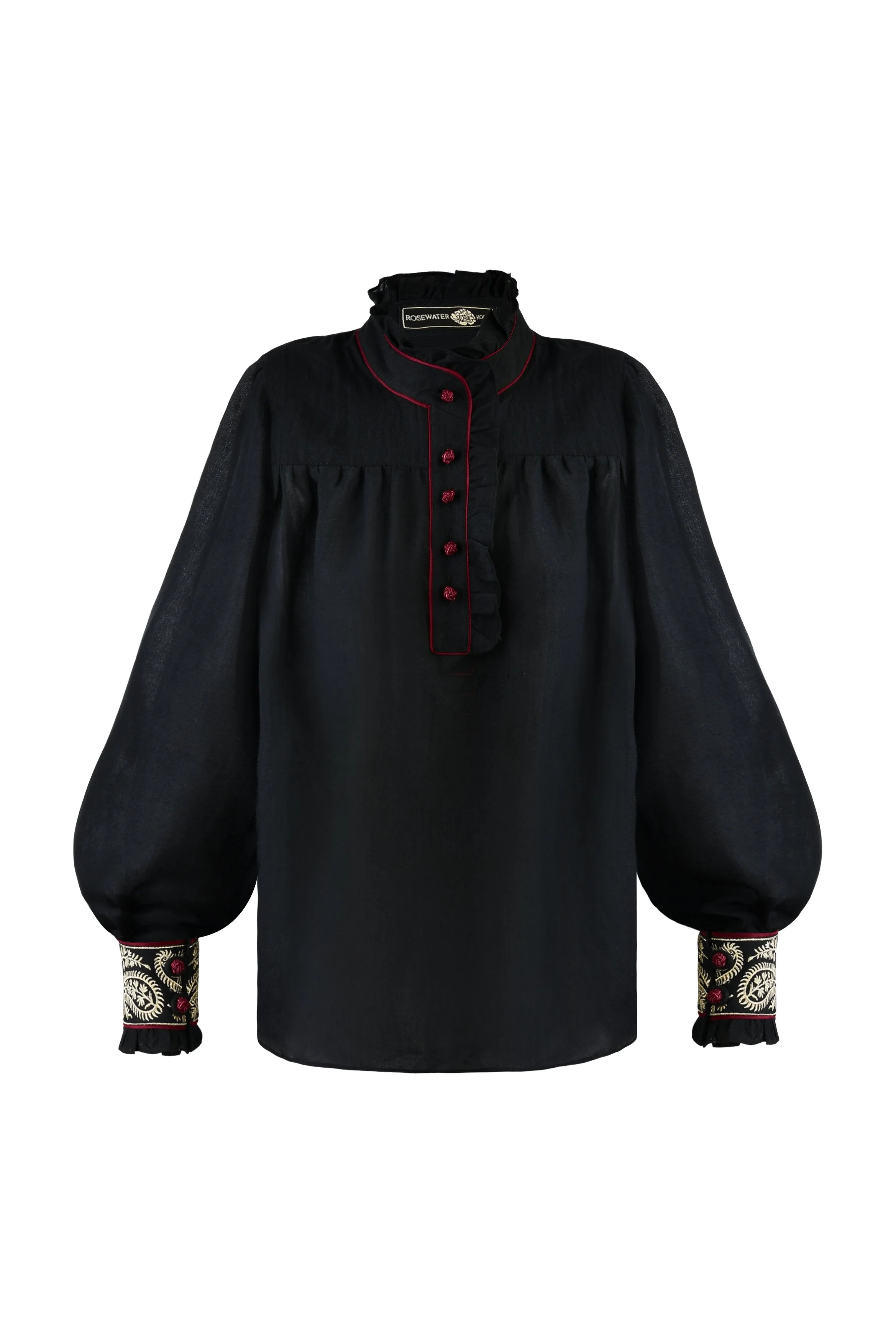 Cypress Blouse - Black - Image 10