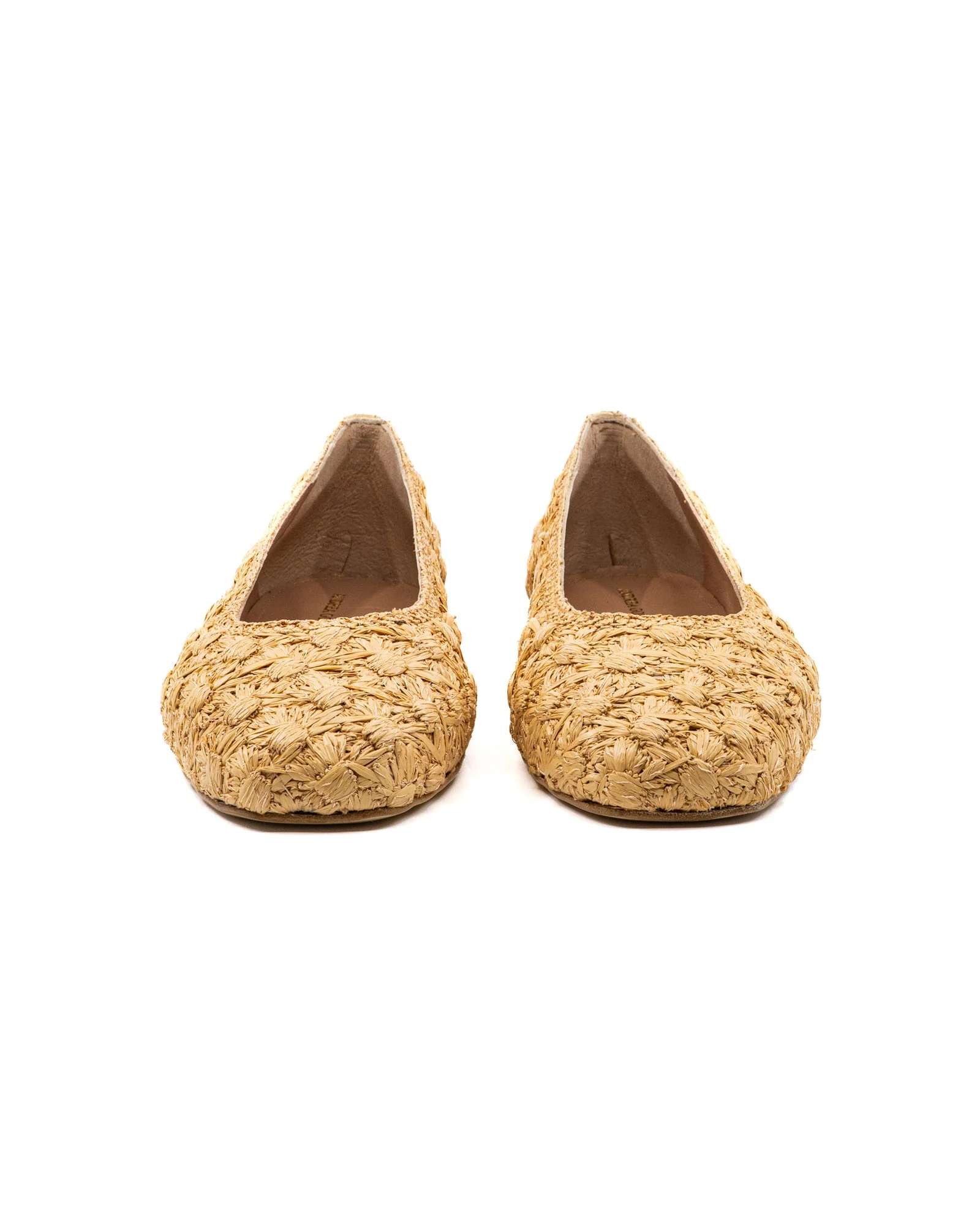 Dalia Flower Raffia Ballerina - Image 5