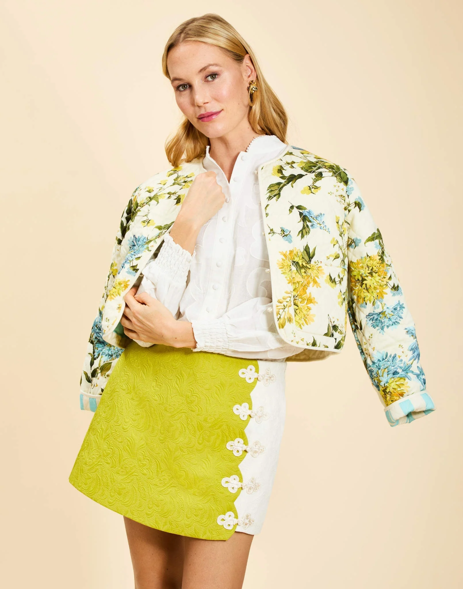 Etta Scallop Mini Skort - Image 10