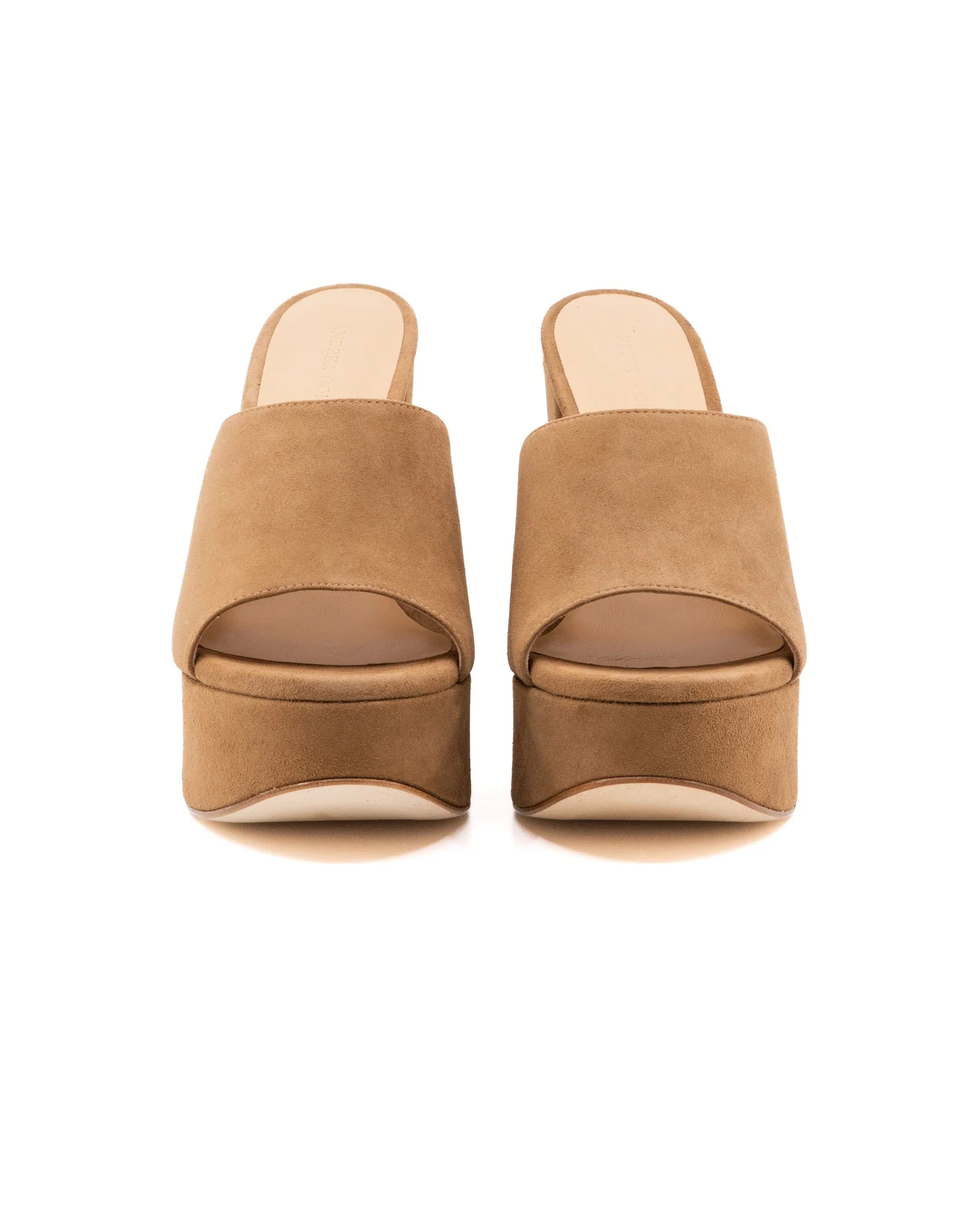 Fabiola Camel Suede Platform - Image 5