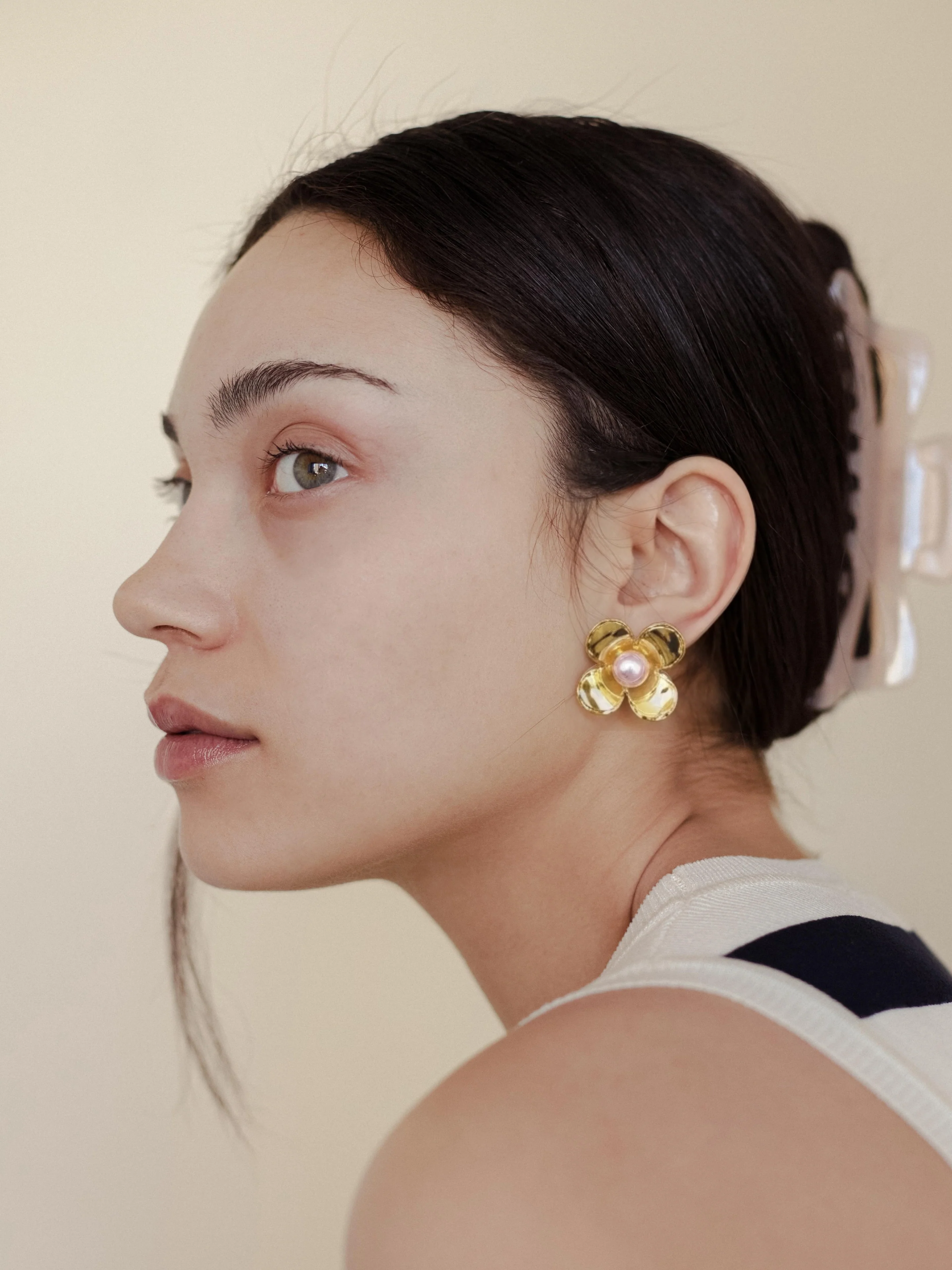 Four Leaf Clover Studs - Image 3