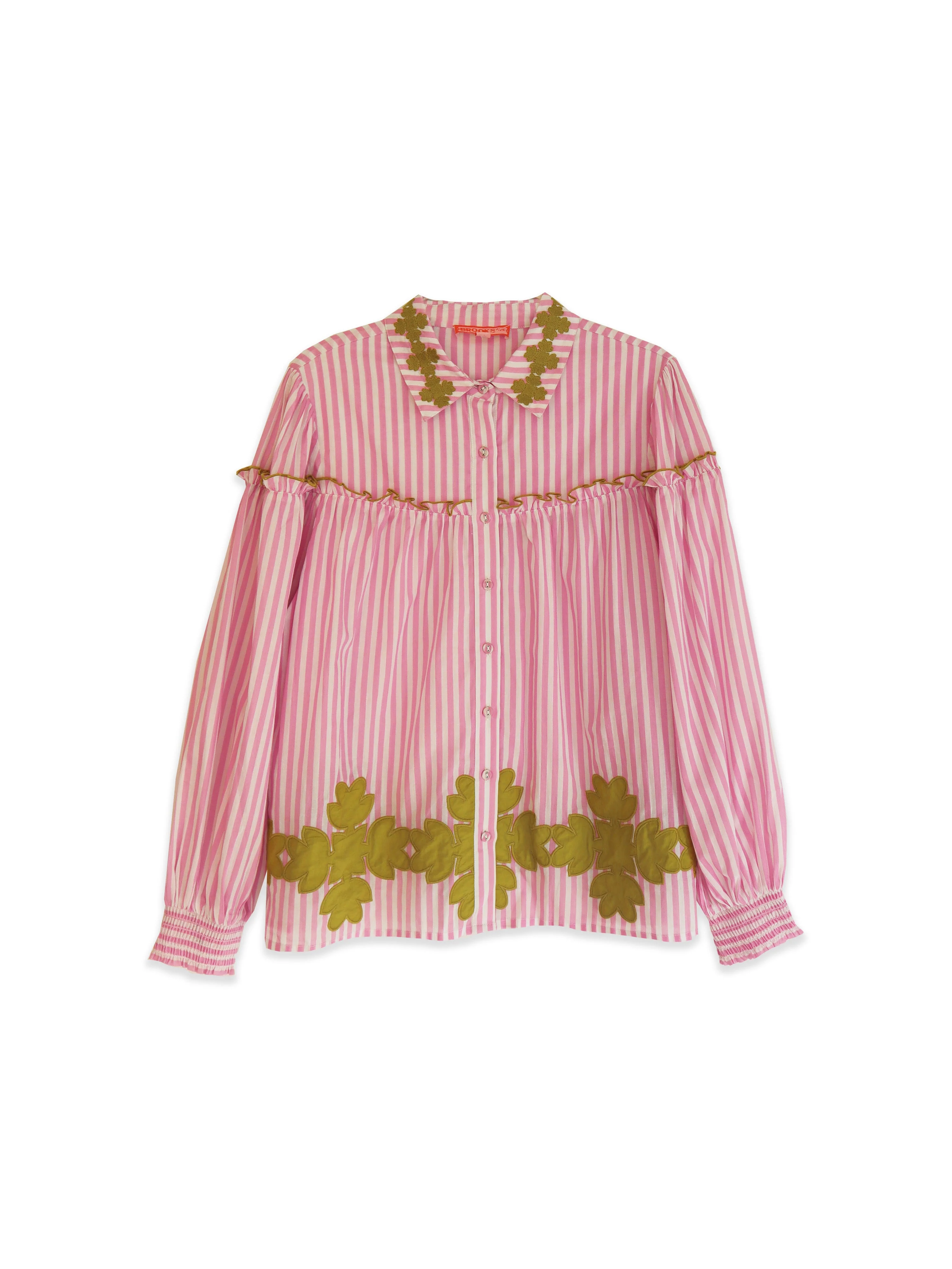 Frankie Blouse - Pink Stripe - Image 2