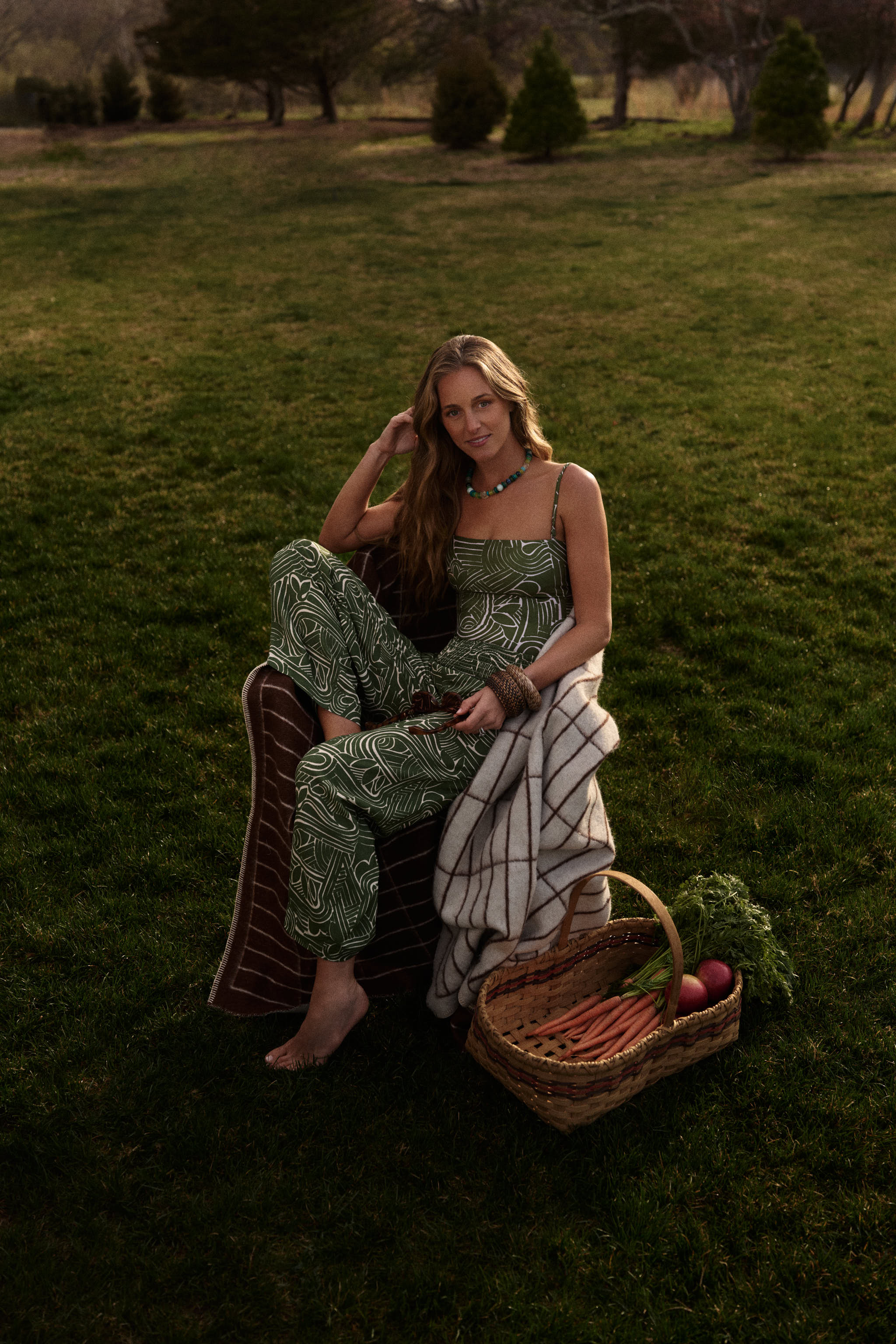 Georgia One-Piece Matcha Green Geo - Image 4