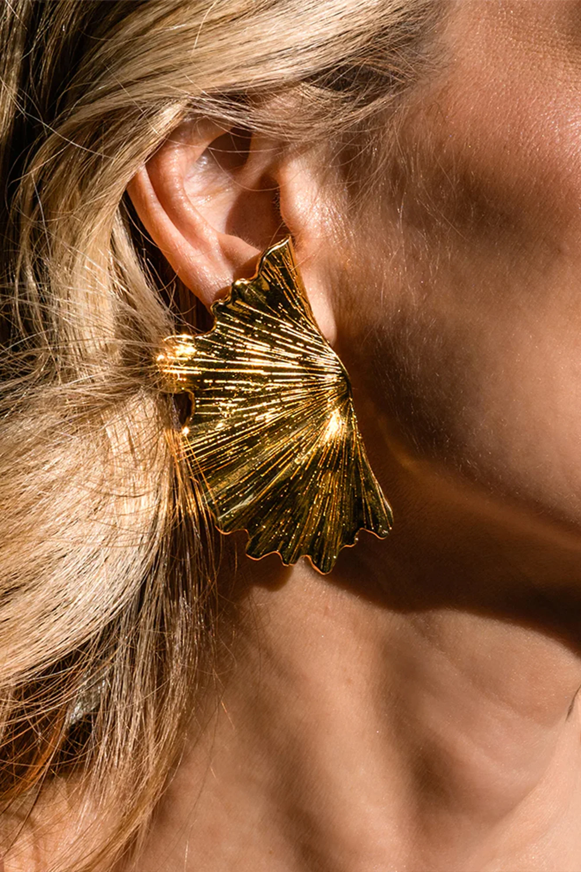 Gingko Leaf Earring - Image 2