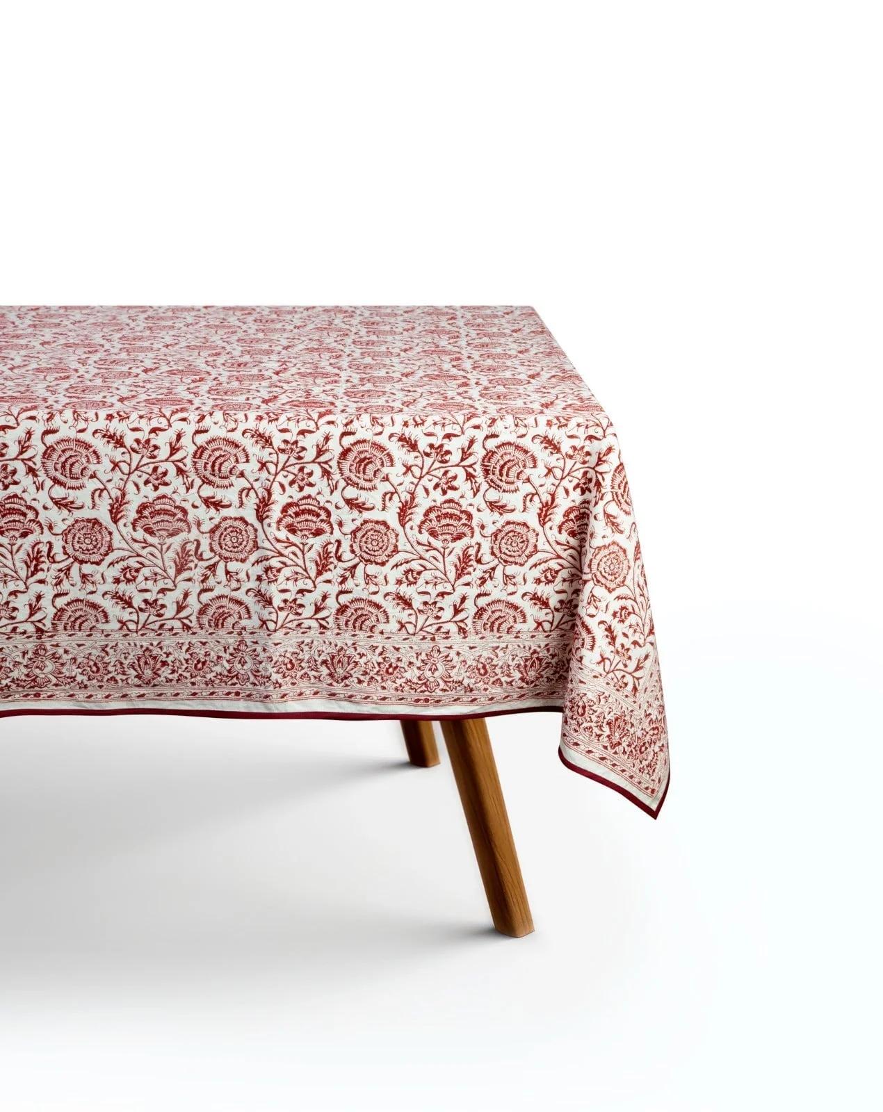 Iris Tablecloth - Red - Image 2