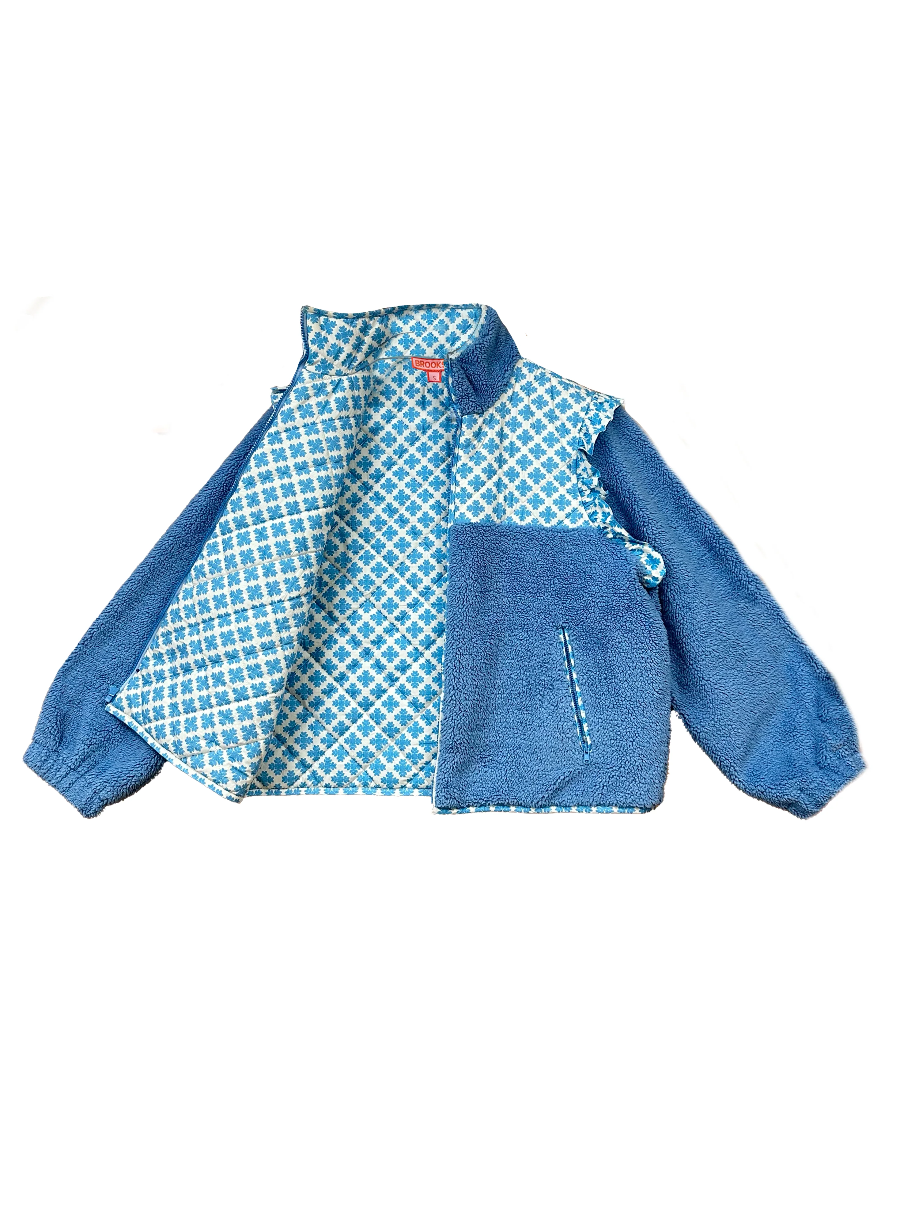Isabella Sherpa Jacket - Blue Clover - Image 30