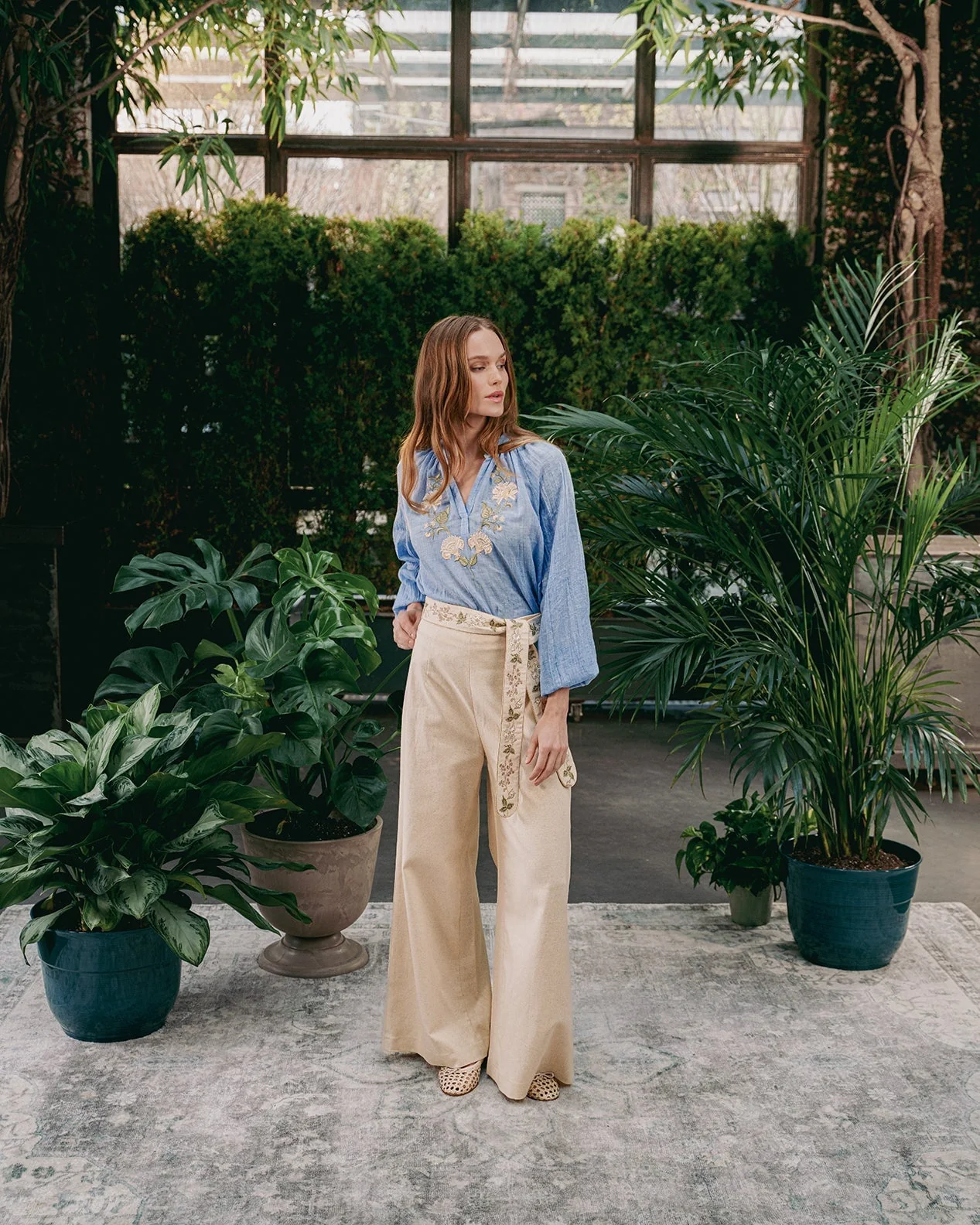 Ivy Pants - Creme - Image 5