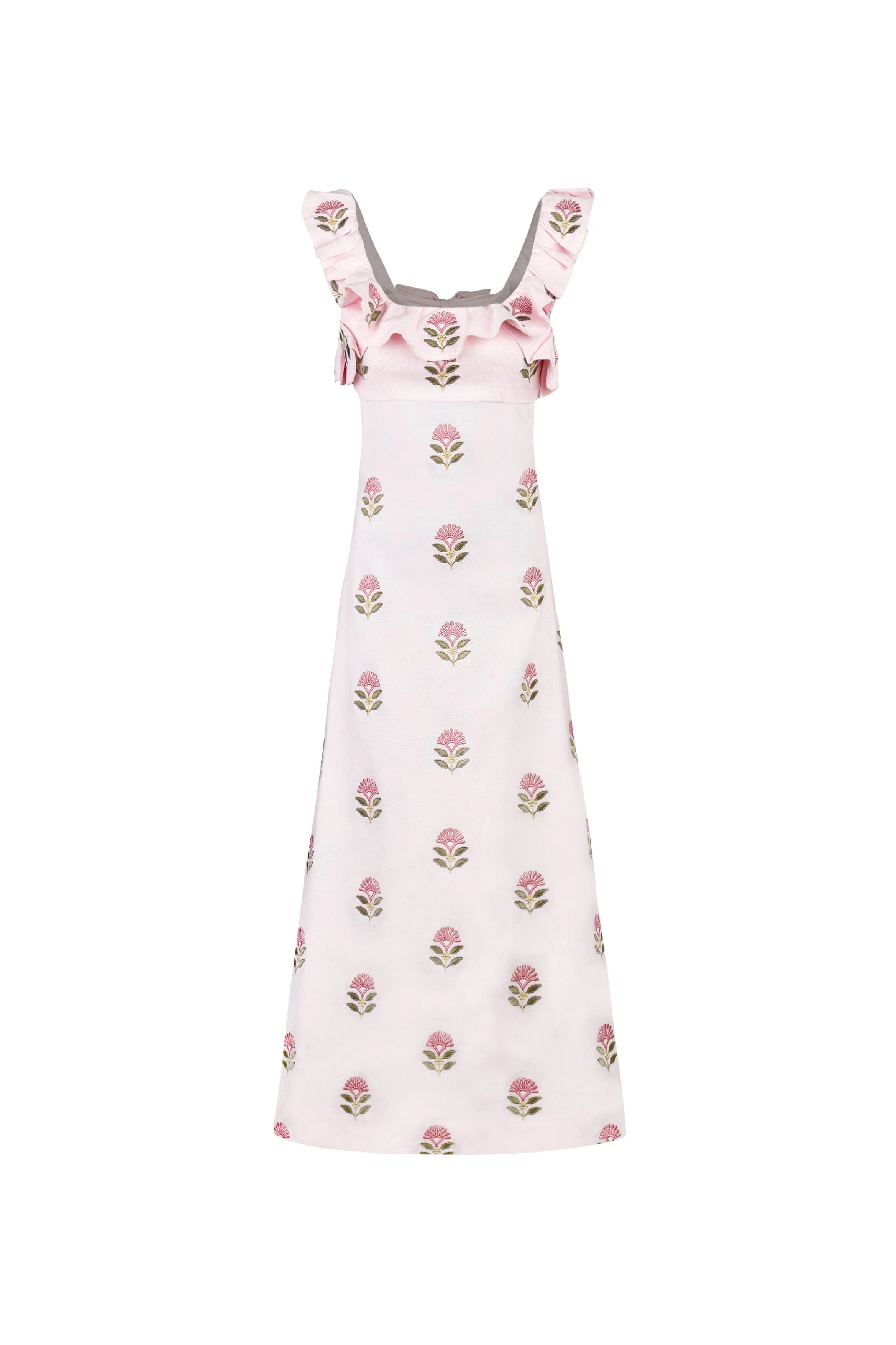 Malika Dress - Pink & Pink - Image 16