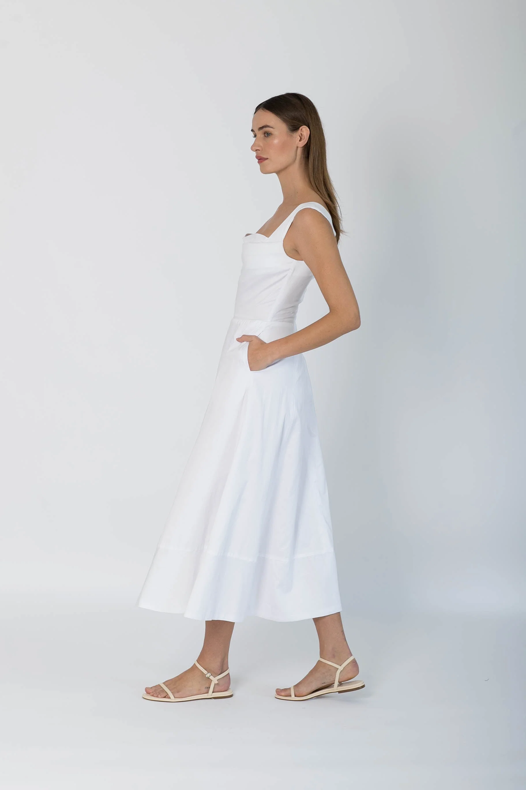 Maribel Dress White - Image 4