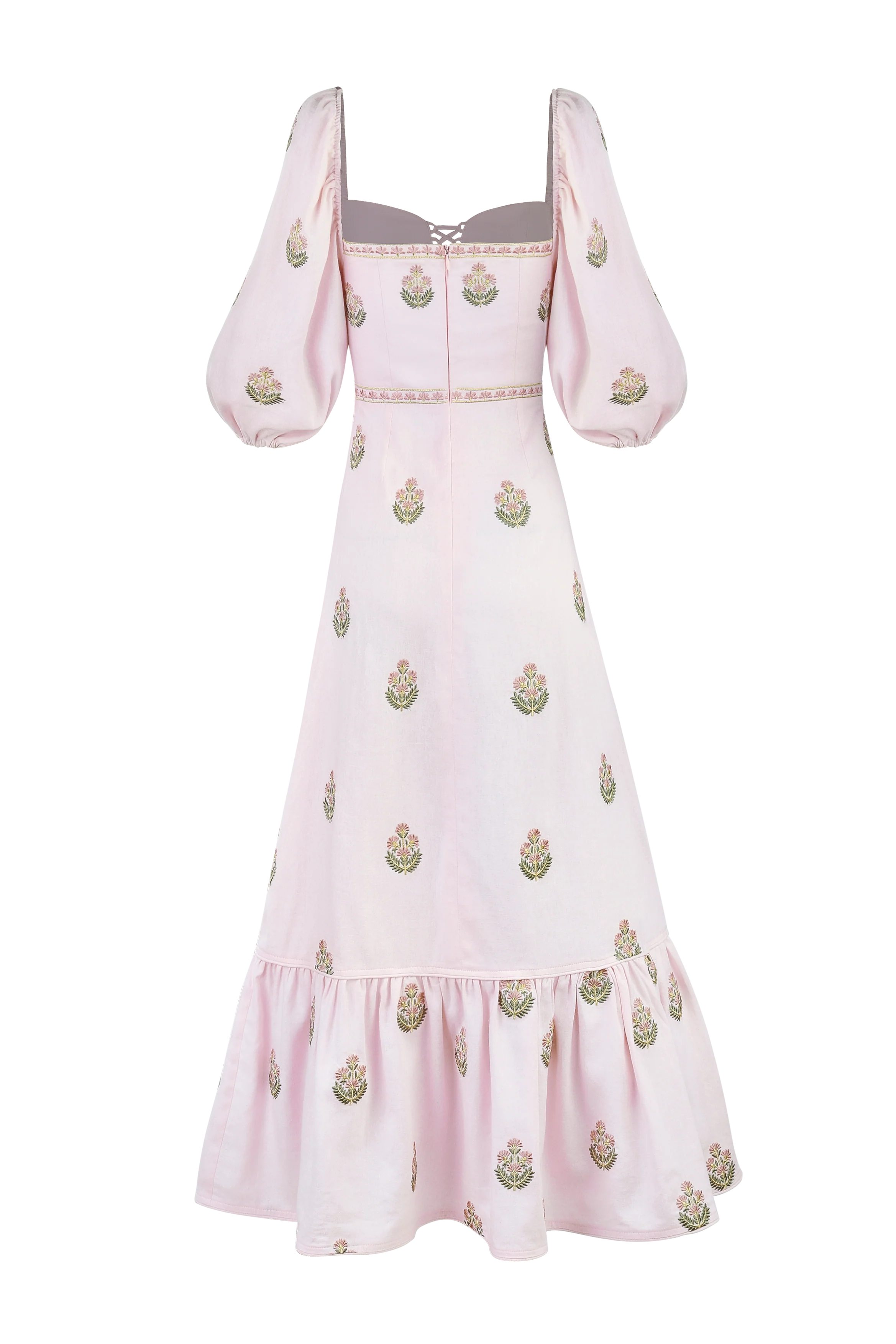 Mitra Maxi Dress - Pink & Pink - Image 15