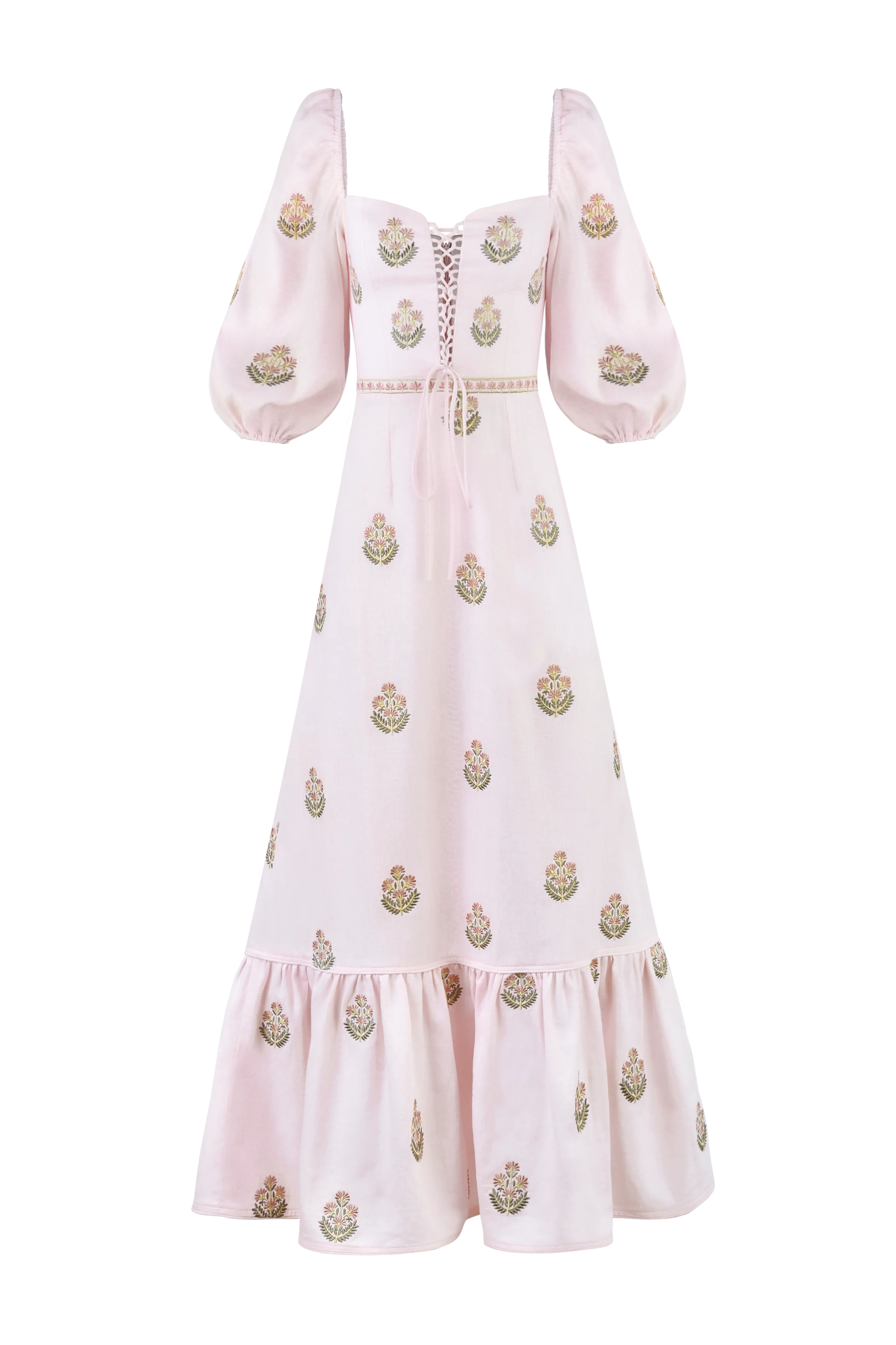 Mitra Maxi Dress - Pink & Pink - Image 16