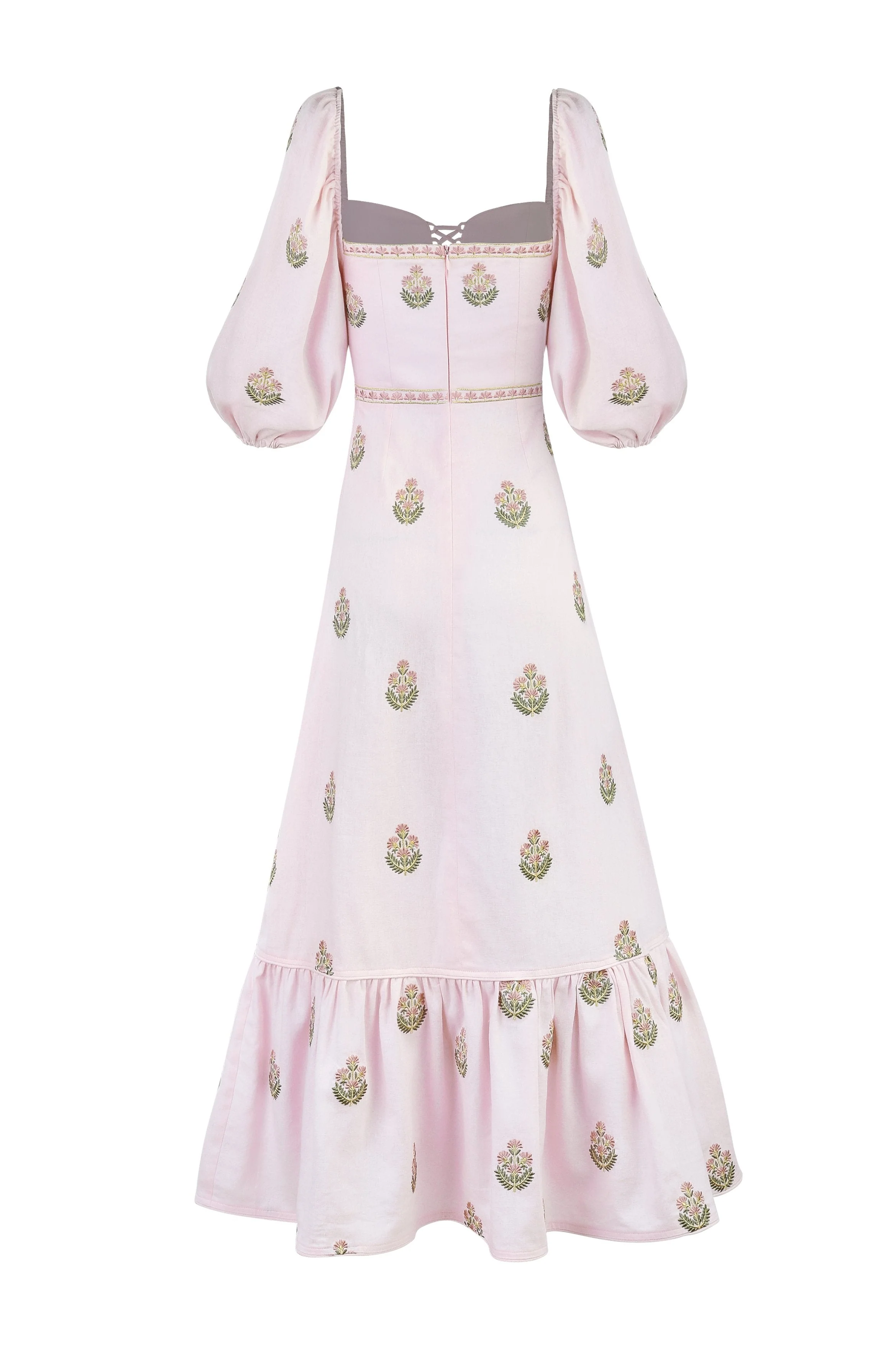 Mitra Maxi Dress - Pink & Pink - Image 17