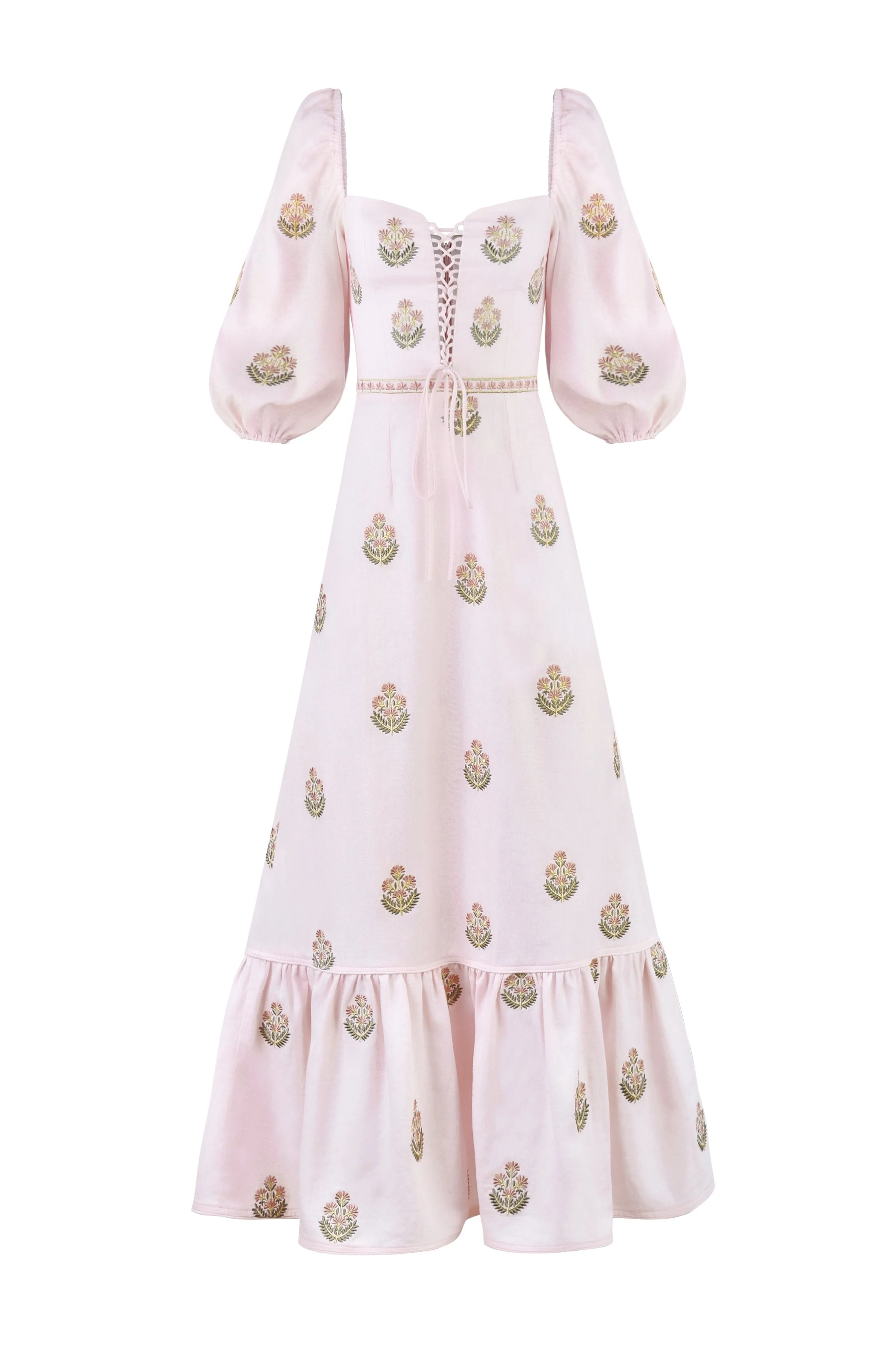 Mitra Maxi Dress - Pink & Pink - Image 18