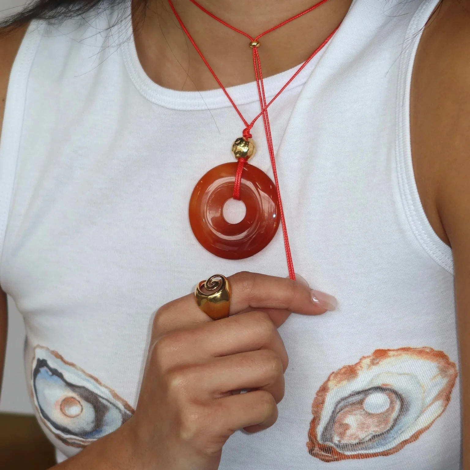 Passion Fruit Cord Choker - Image 3