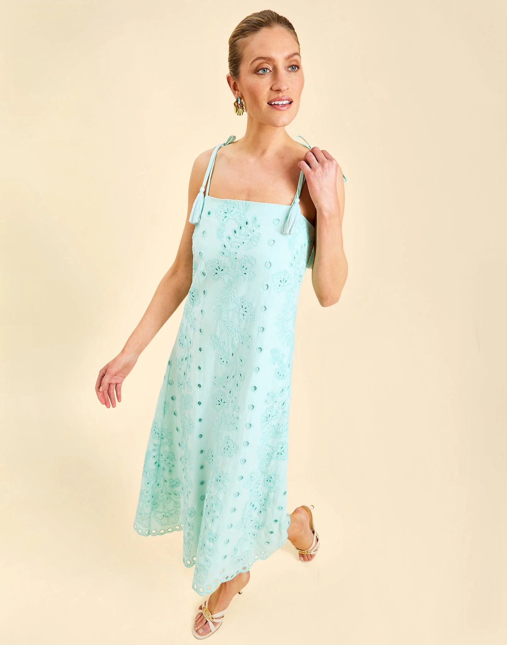 Pre-Order - Salvador Tassel Midi Dress - Image 14