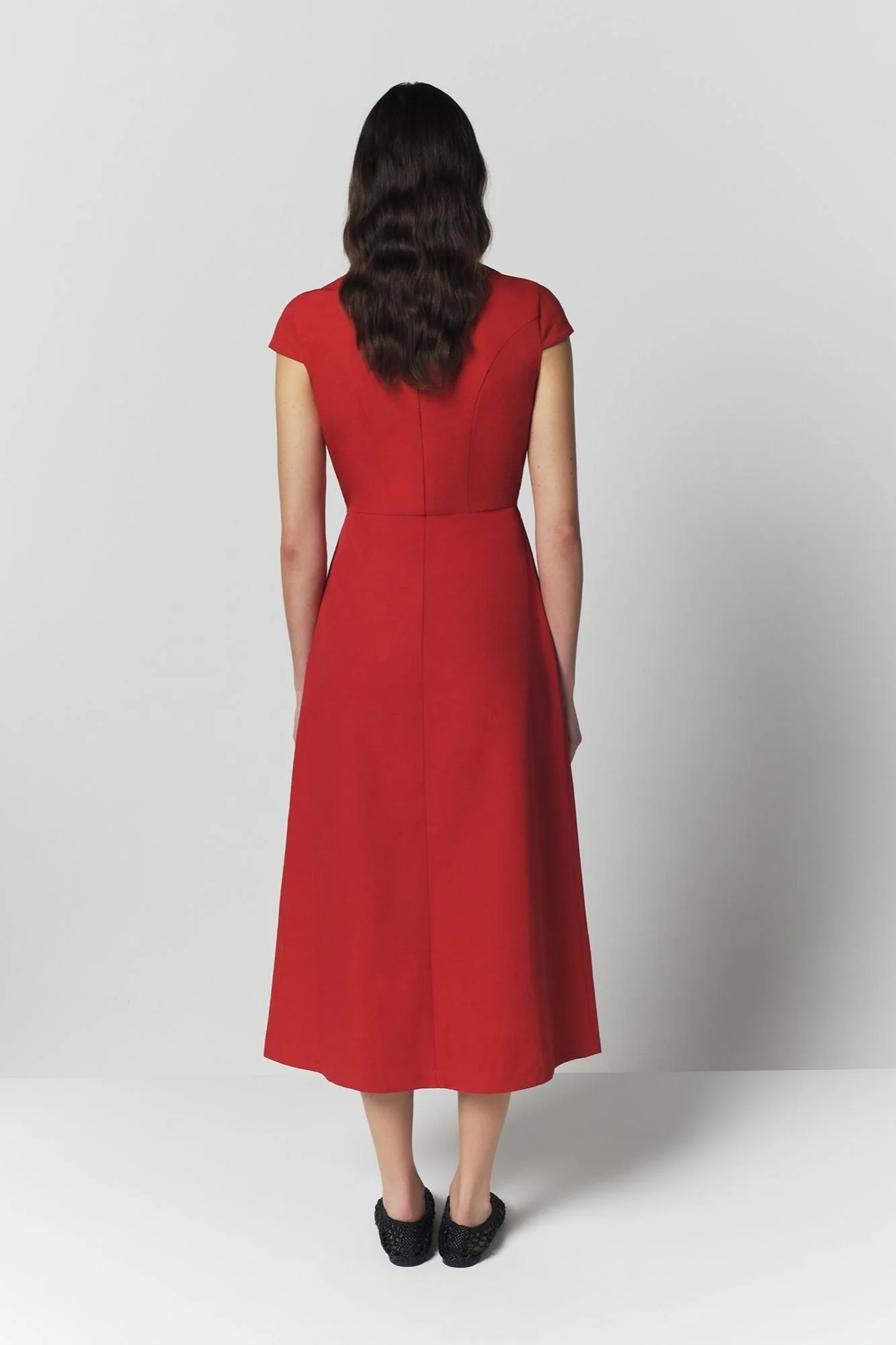 Red Amoako Summer Dress - Image 12