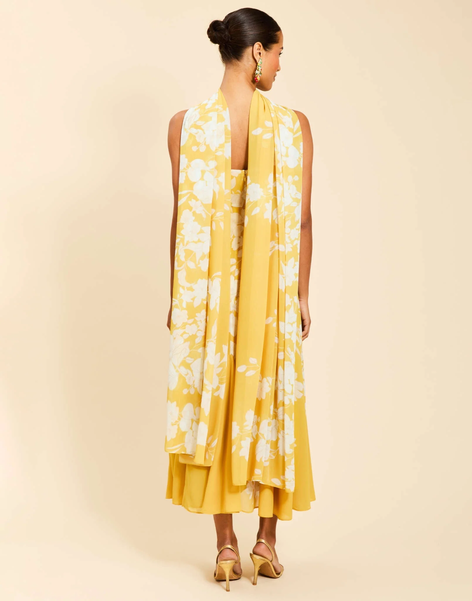 Reverie Tea-Length Sash Dress - Image 11