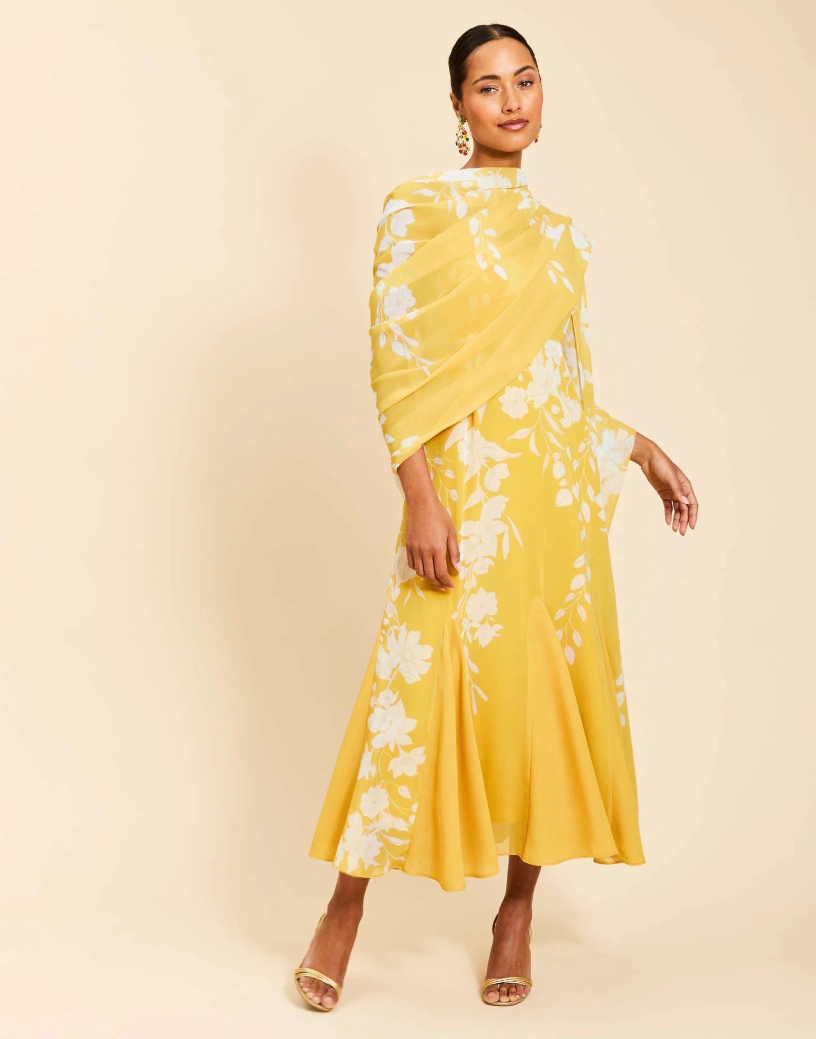 Reverie Tea-Length Sash Dress - Image 16