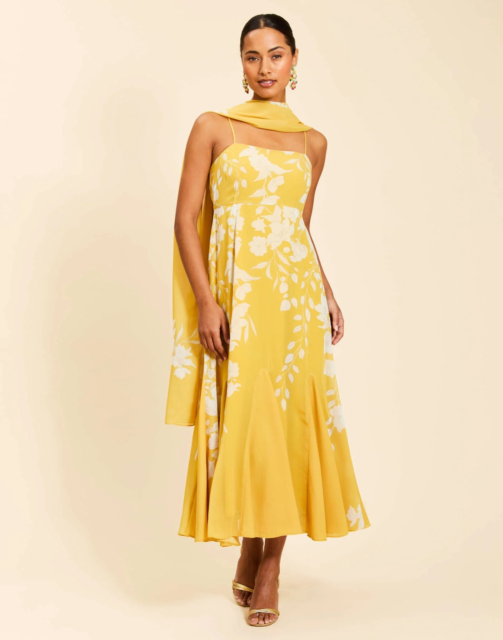 Reverie Tea-Length Sash Dress - Image 5