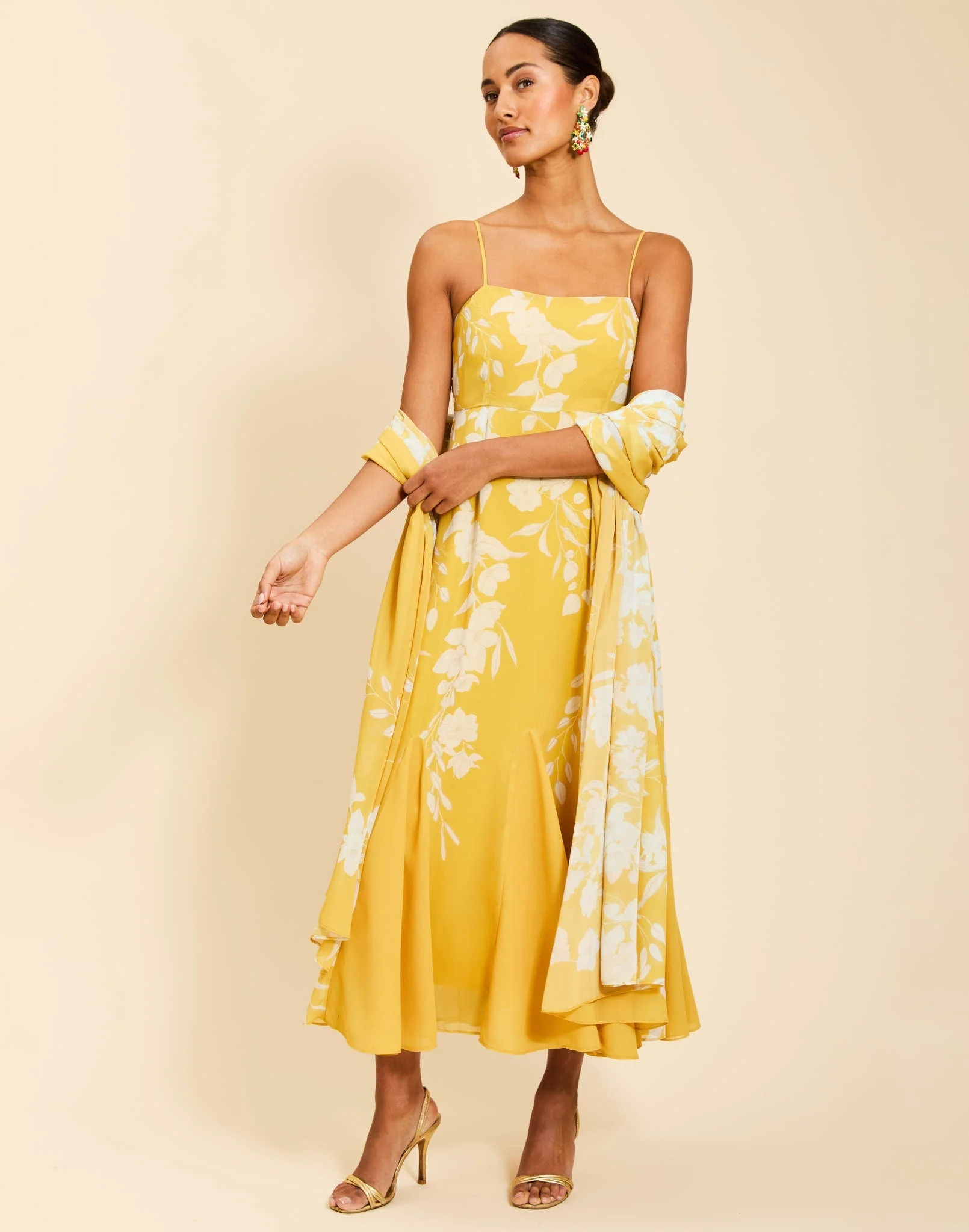Reverie Tea-Length Sash Dress - Image 8