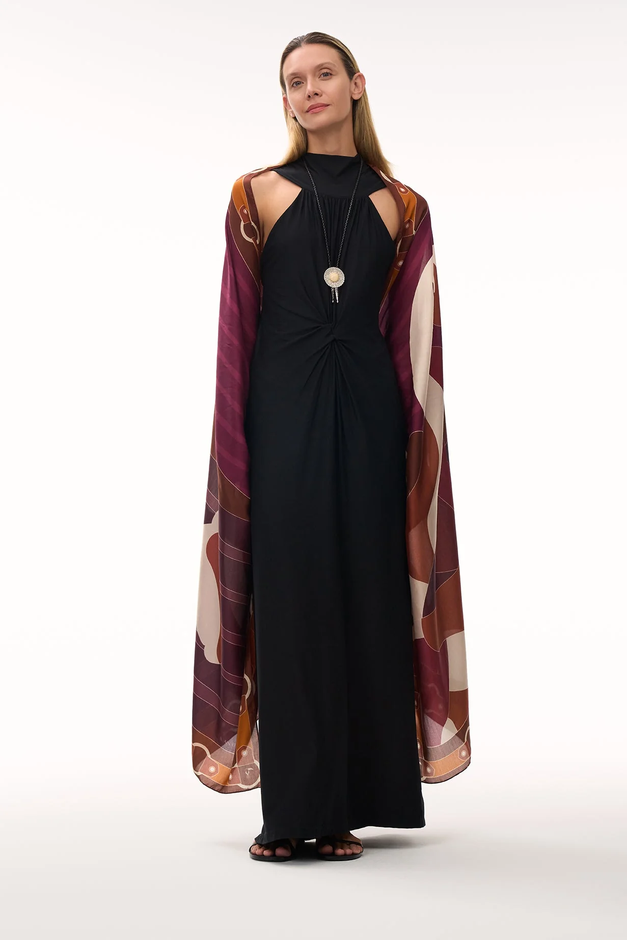Rosales Jersey Midi Dress / Black - Image 5