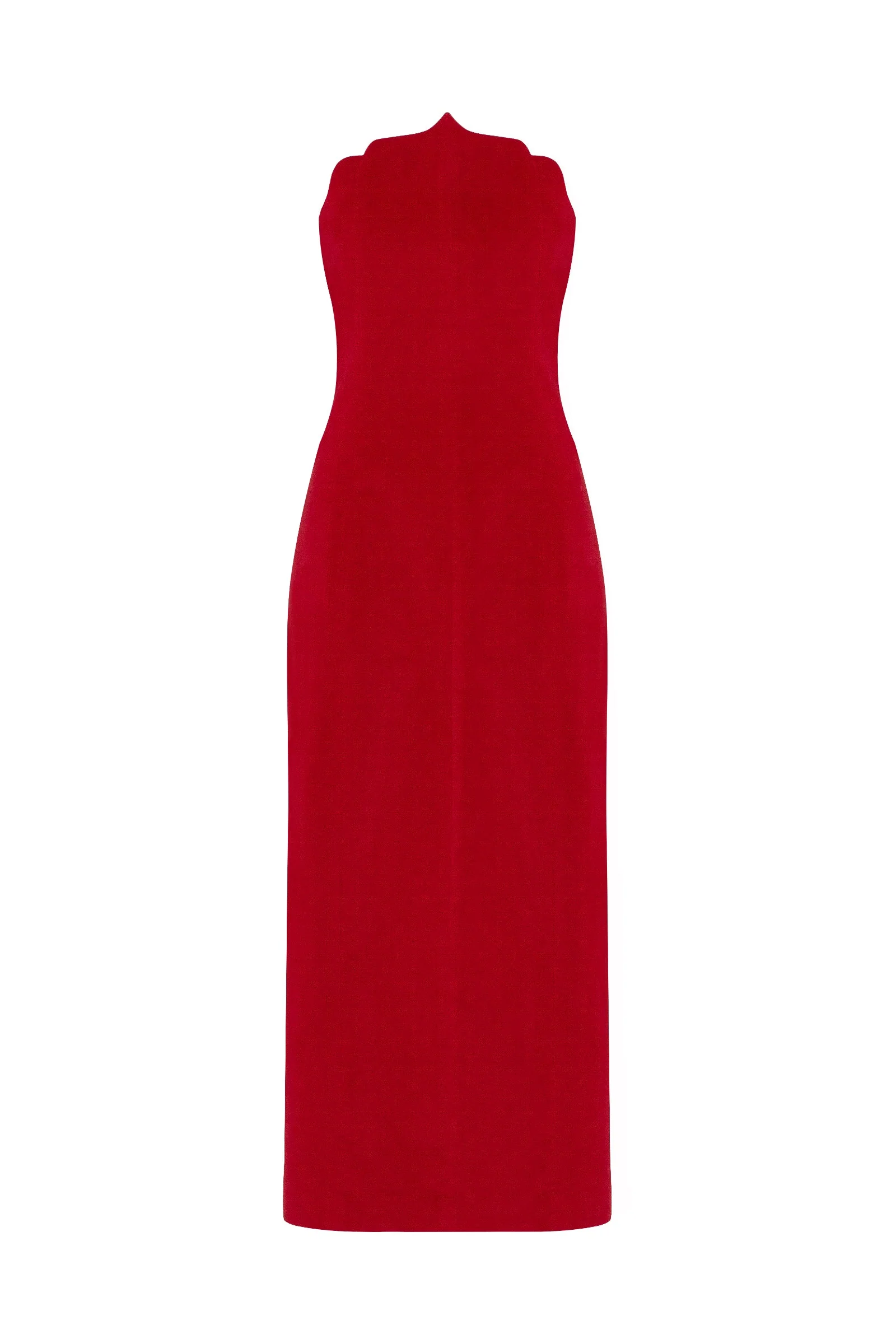 Saray Dress Scarlet Red - Image 2