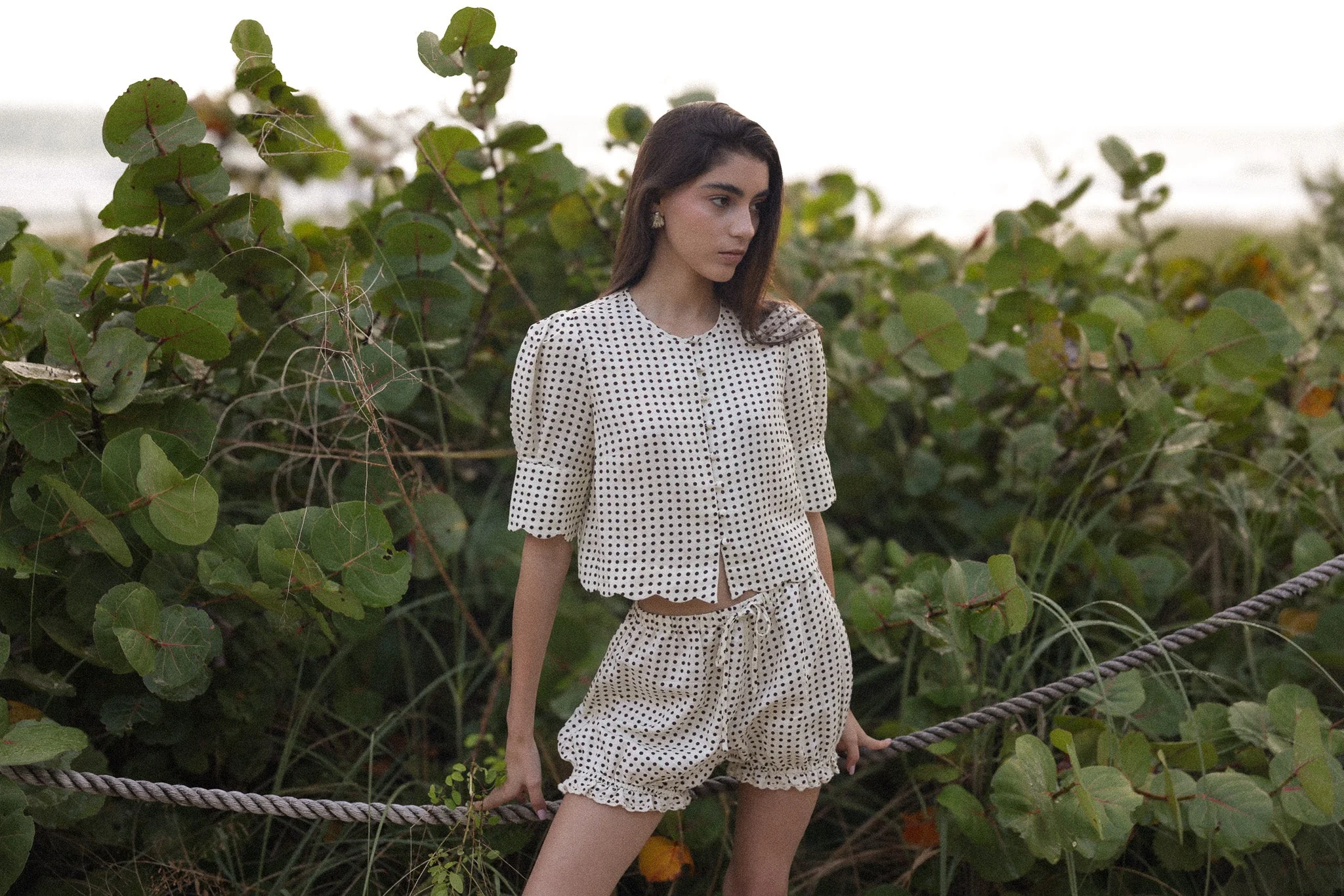 Scalloped Top Polka Dot - Image 6