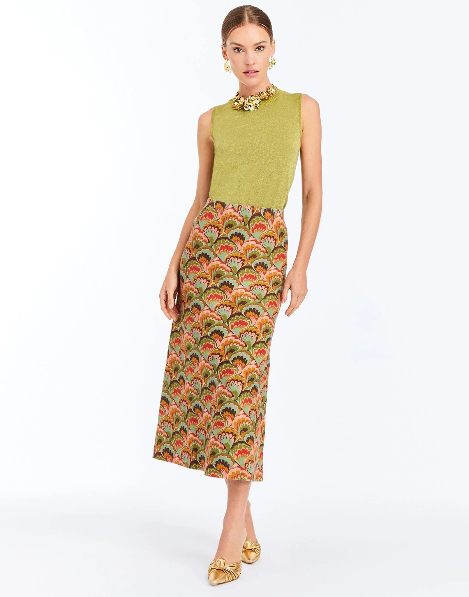 Soho Metallic Knit Top - Image 4