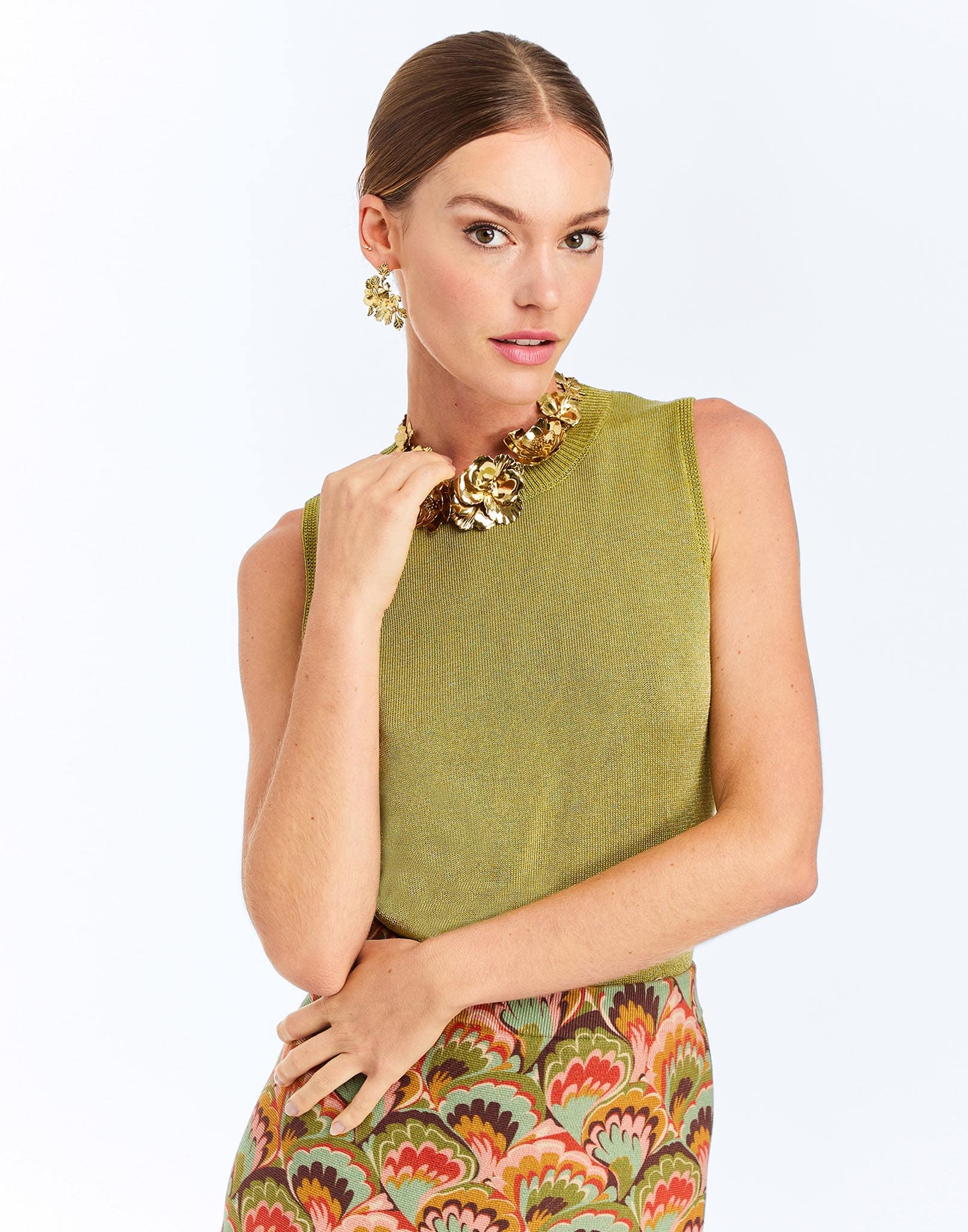 Soho Metallic Knit Top - Image 5