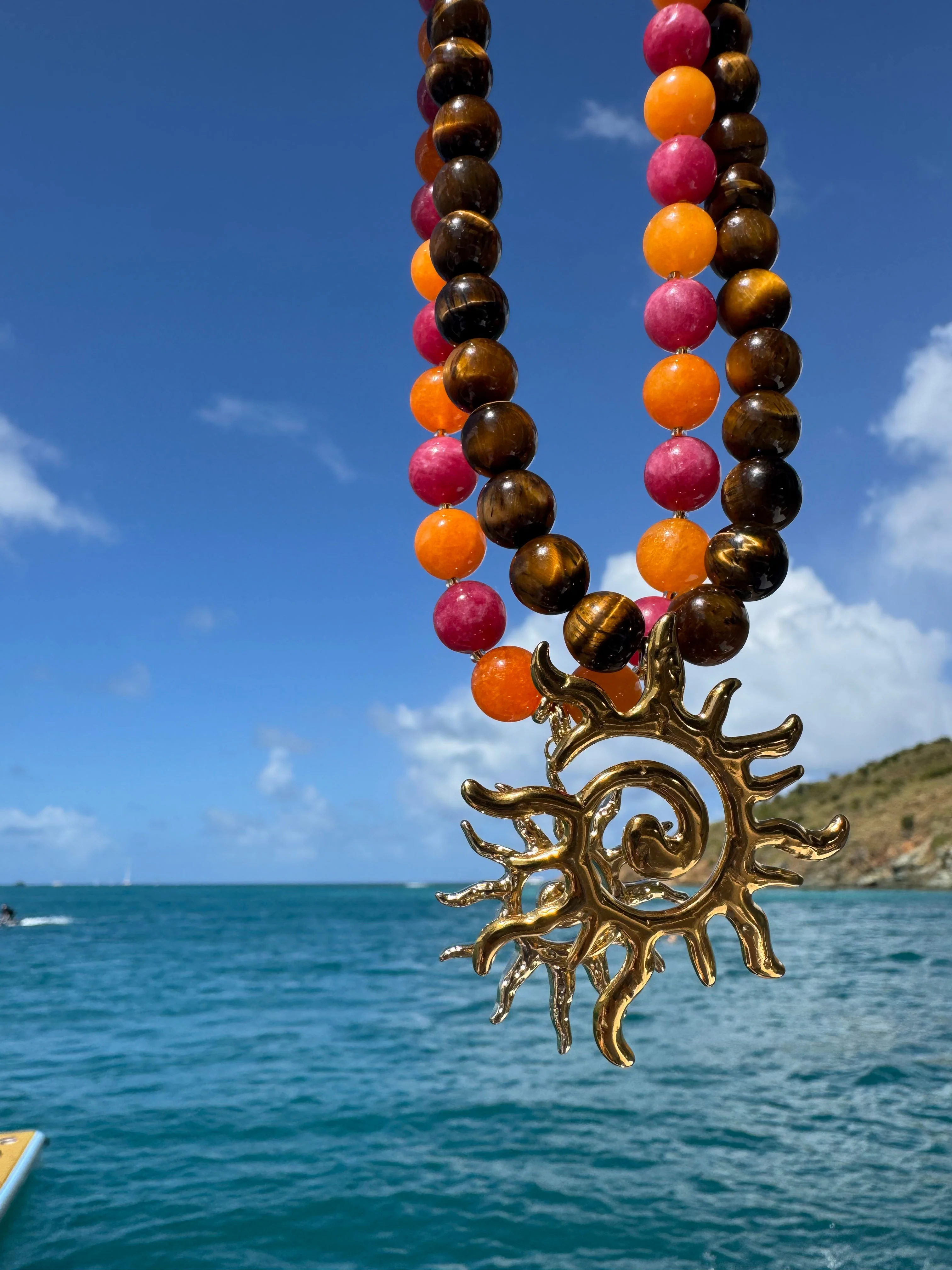 Soleil Necklace - Tiger's Eye - Image 6
