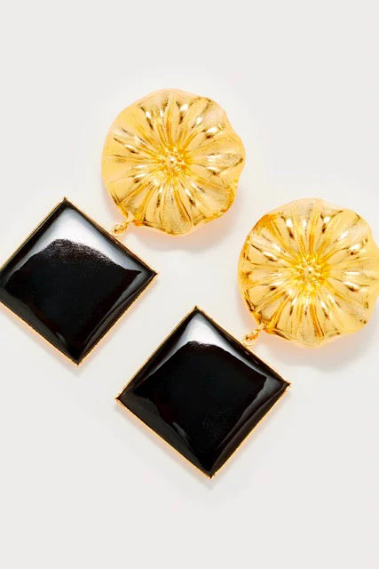 SONIA DAISY SQUARE M BLACK TU - Image 3