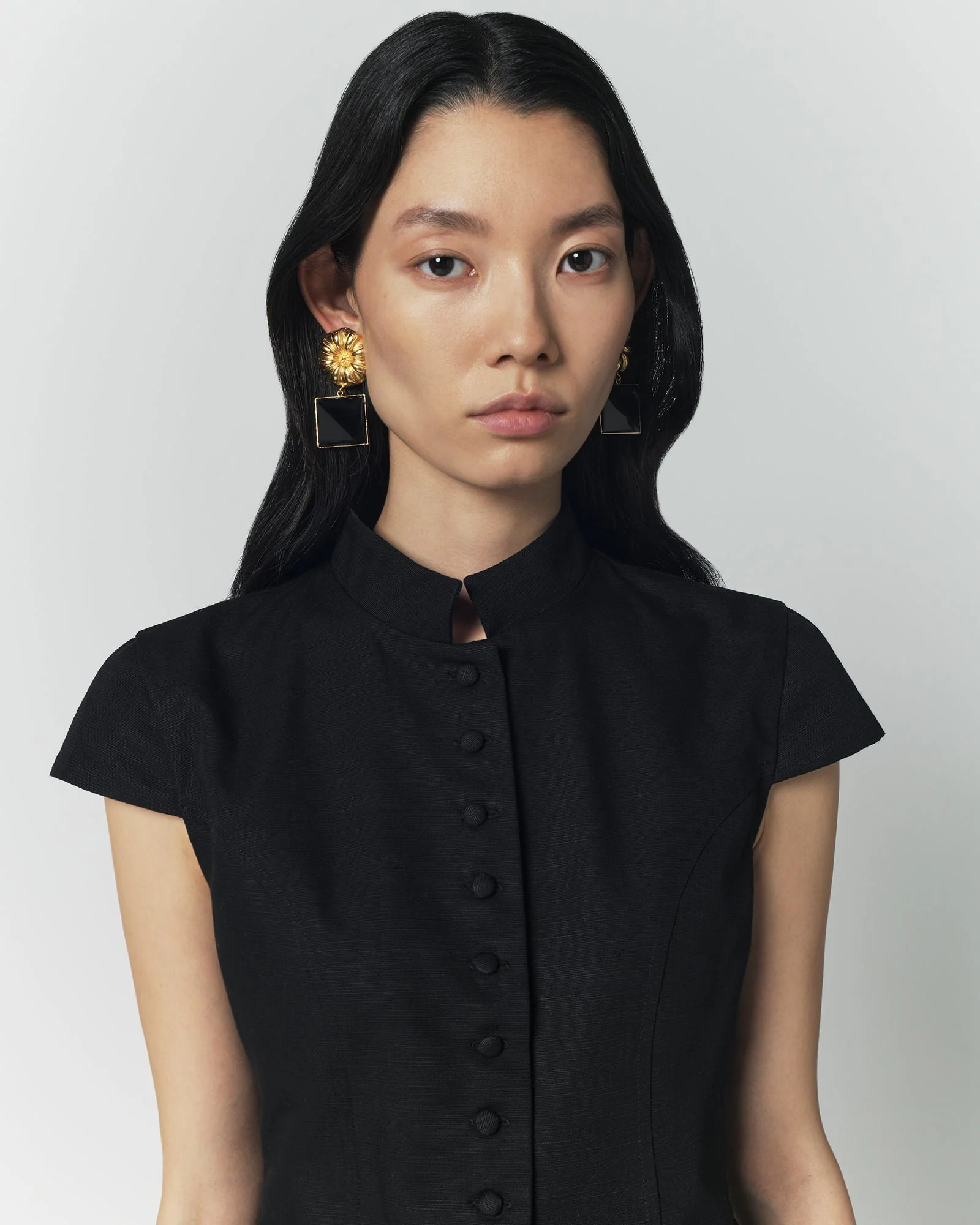 SONIA DAISY SQUARE M BLACK TU - Image 6