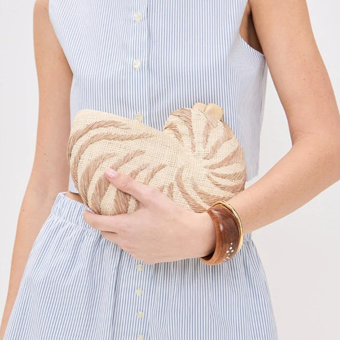 The Anna Clutch - Sand - Image 10