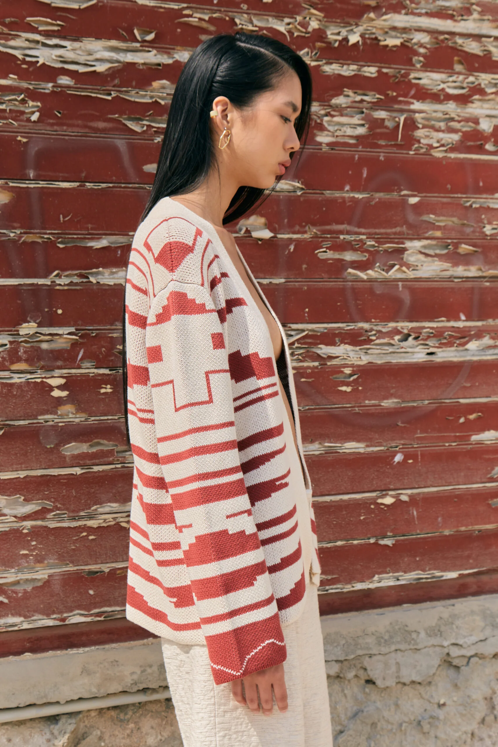 Thierra Sur Red Cardigan - Image 8