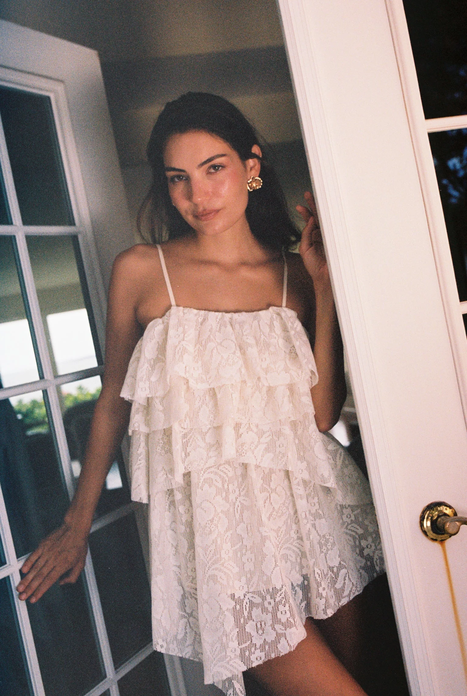 Tropez Dress White Lace - Image 2
