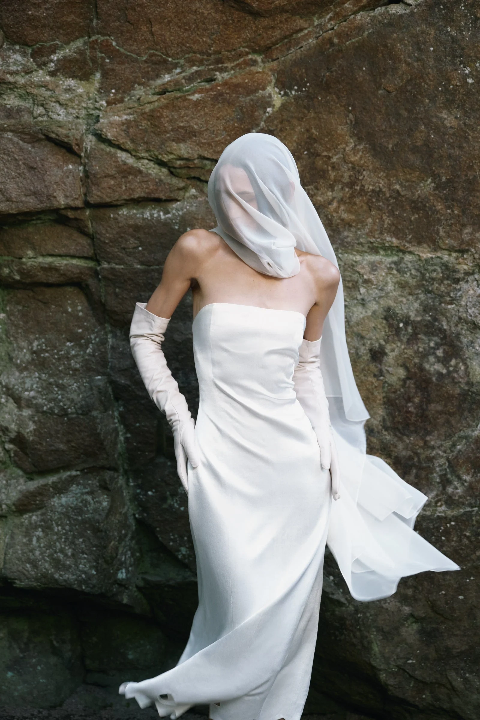 Tympan Dress Eggshell - Image 6