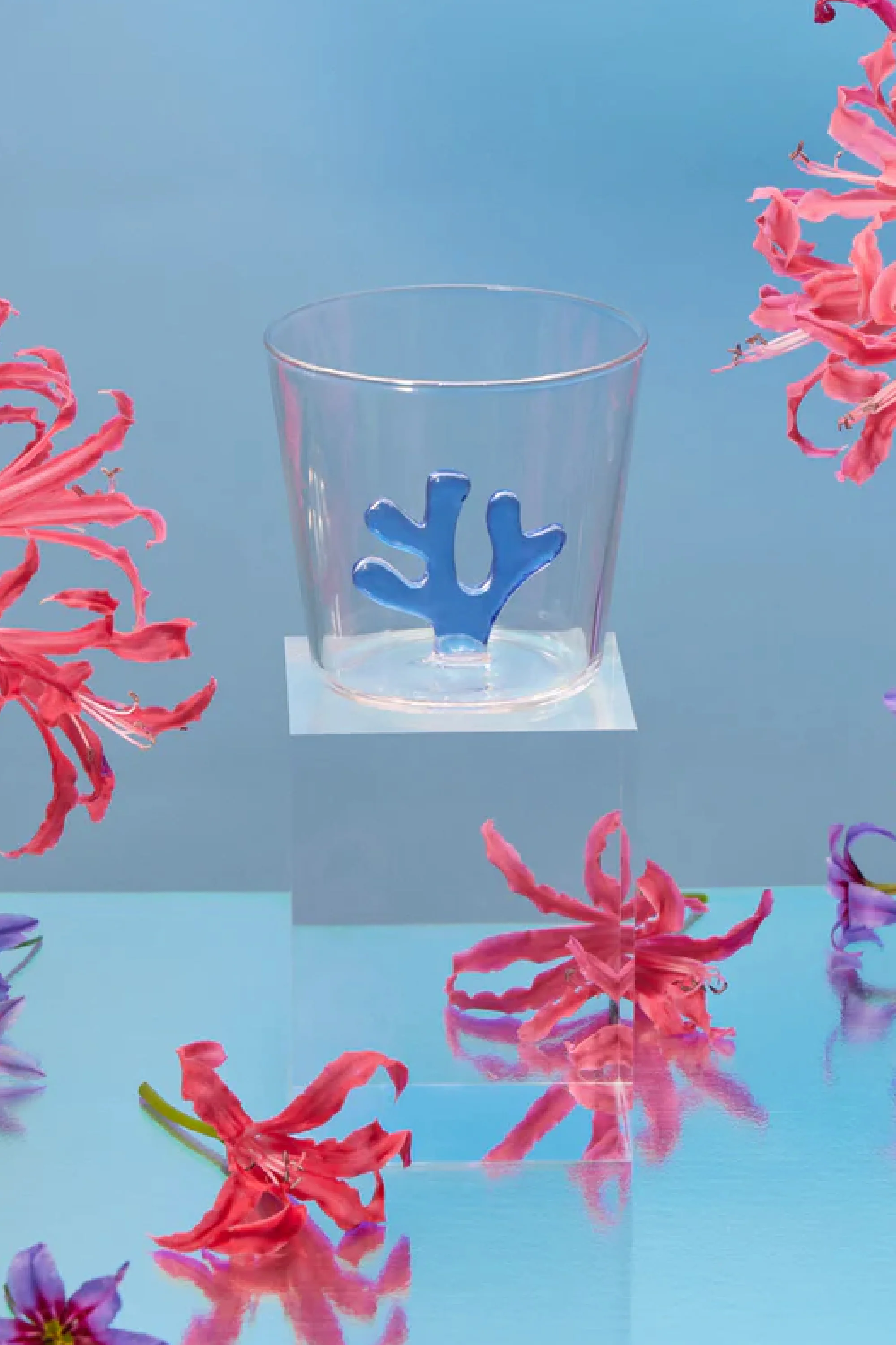 Whimsical Tumbler Glasses - Blue - Image 3