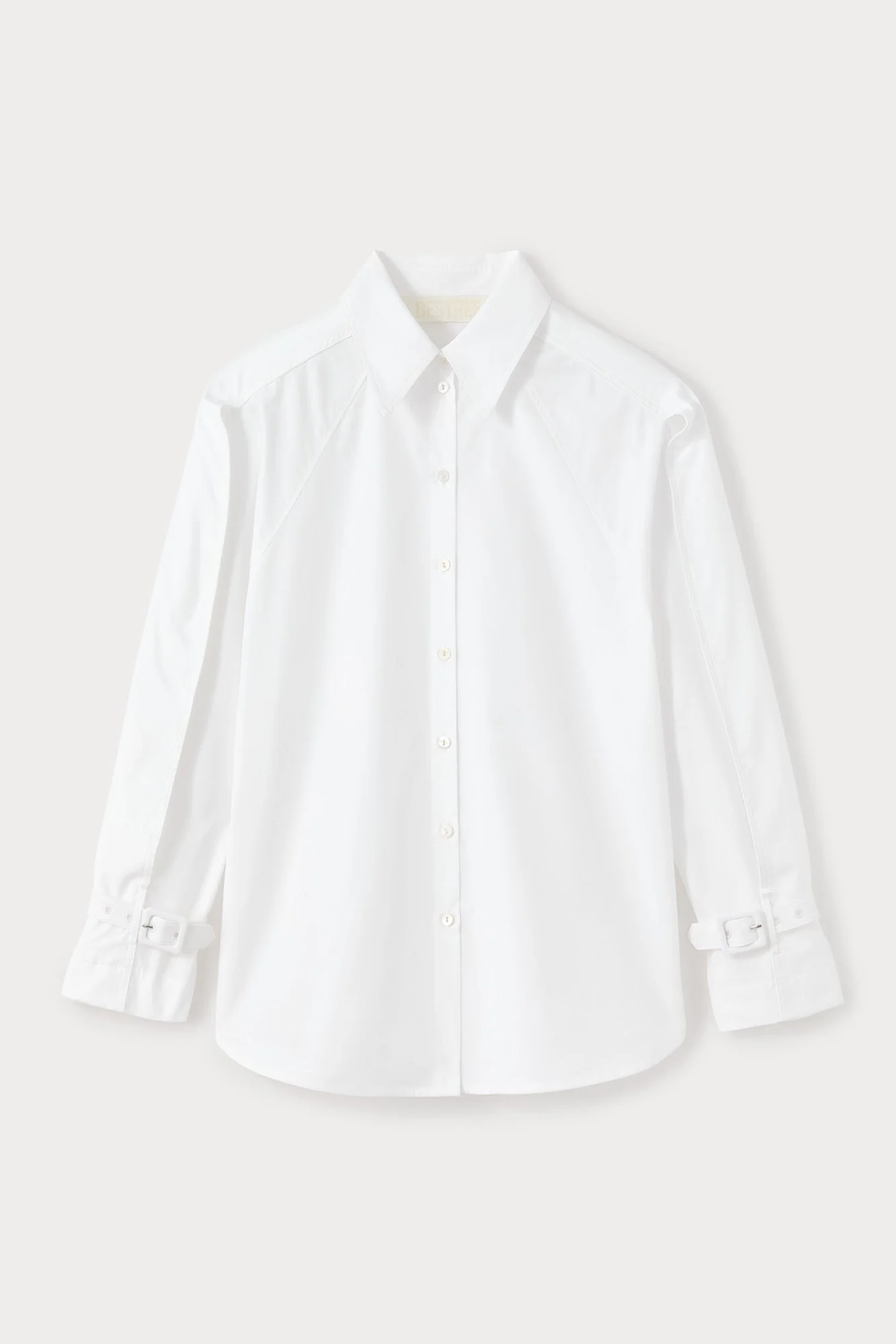 White Cotton Shirt - Image 2