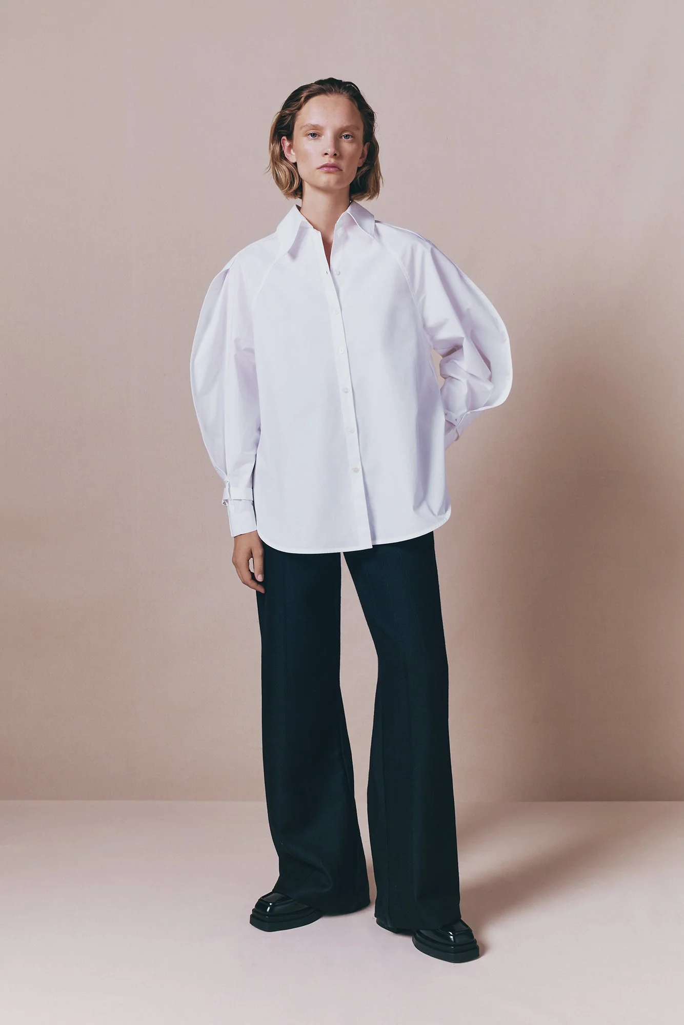 White Cotton Shirt - Image 4