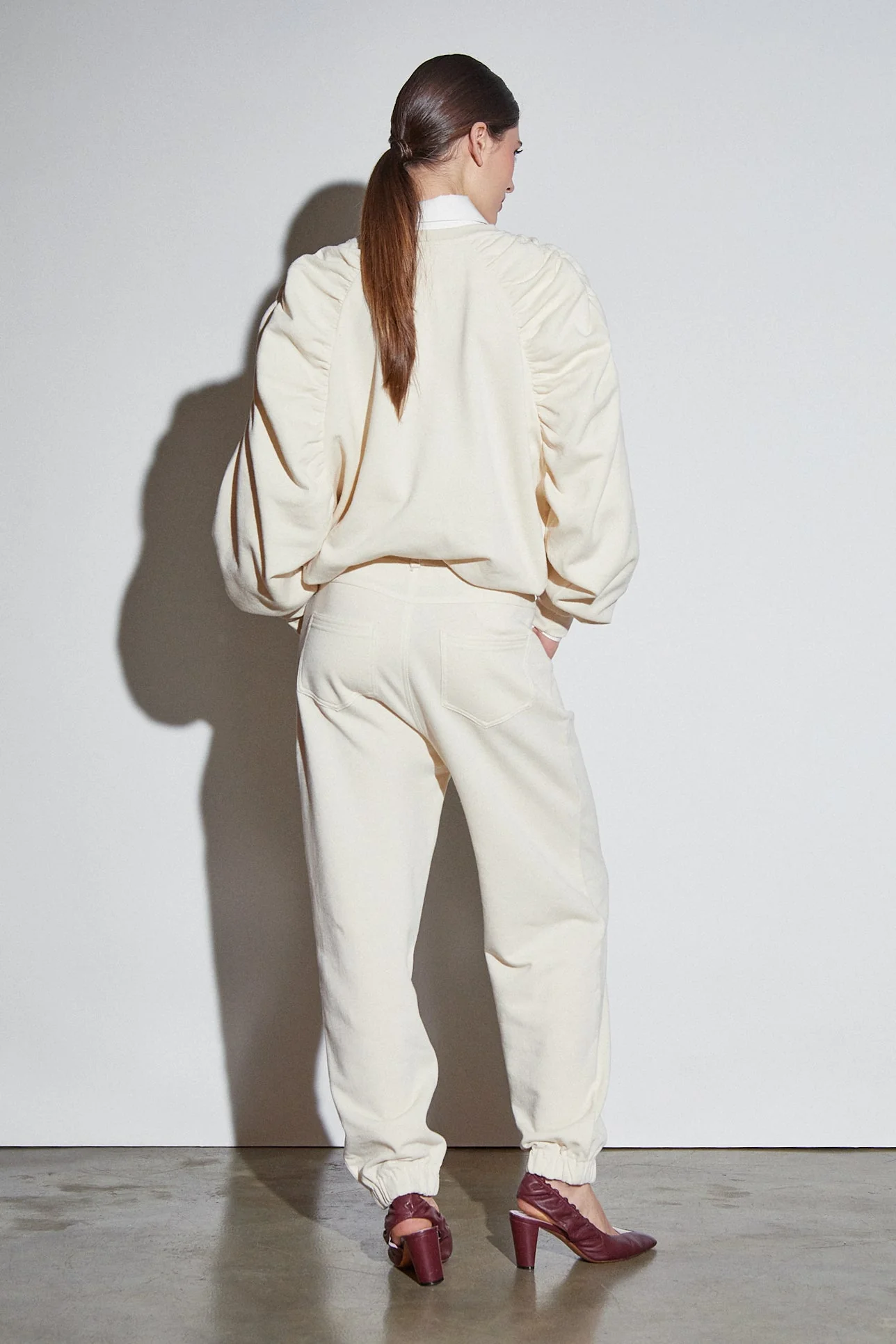 Xenia Sweatshirt Off-White - Image 5